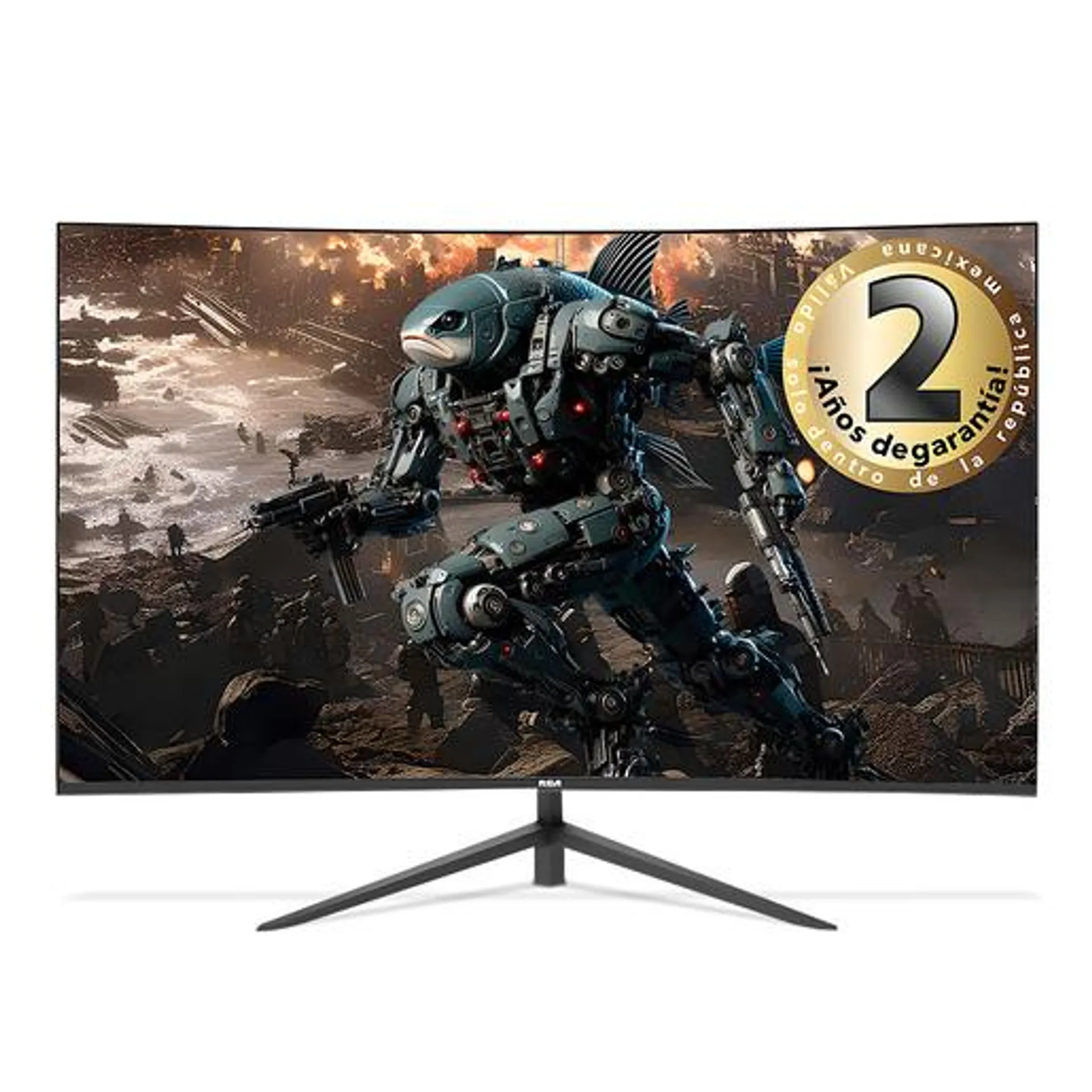 Monitor Gamer Curvo RCA MC27 27 pulg. Full HD 165 Hz Negro