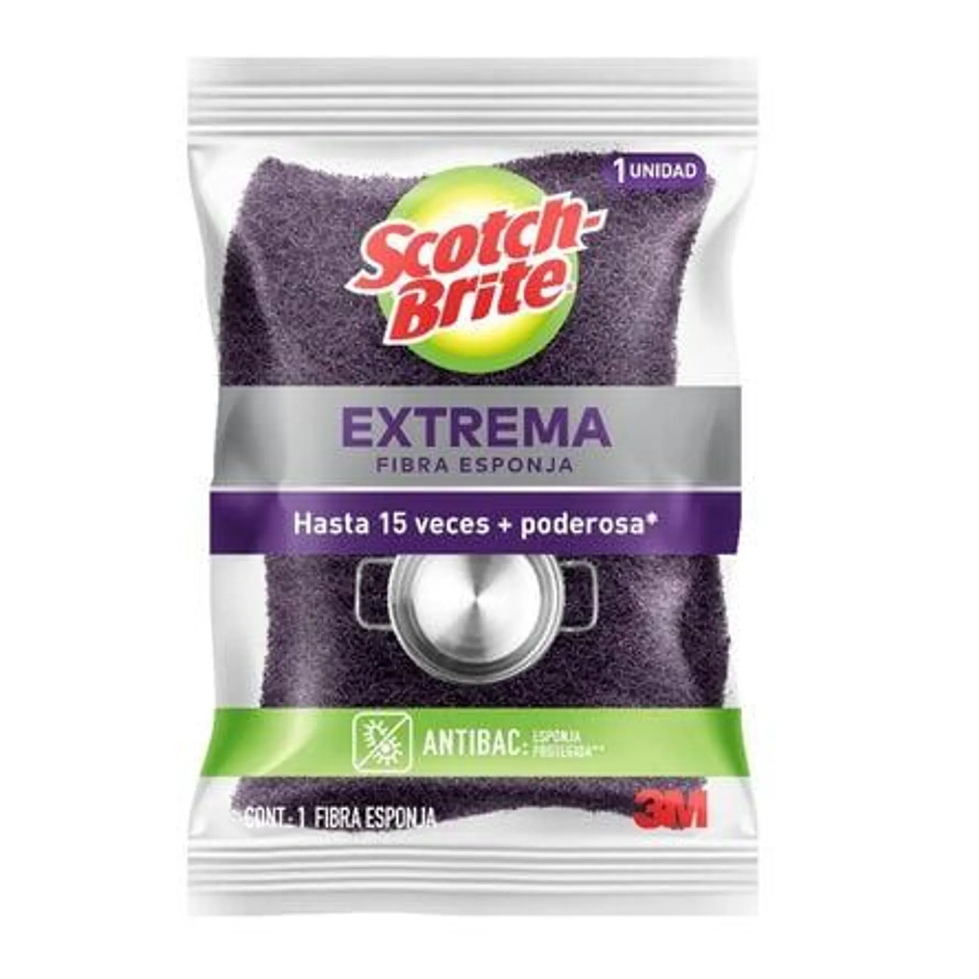 Fibra Esponja Extrema Scotch-Brite Chica 1 pieza