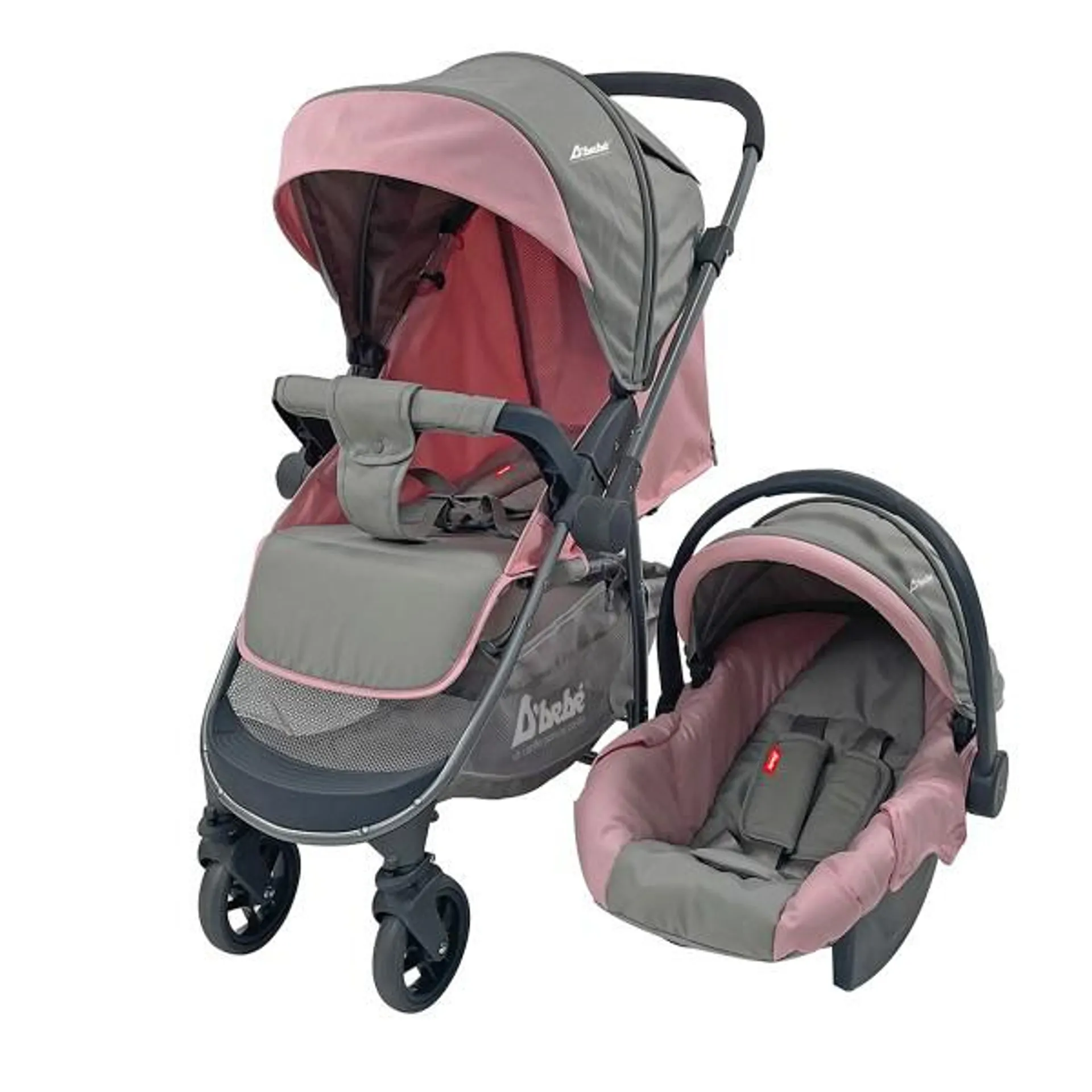 Carriola Travel System Max Rosa