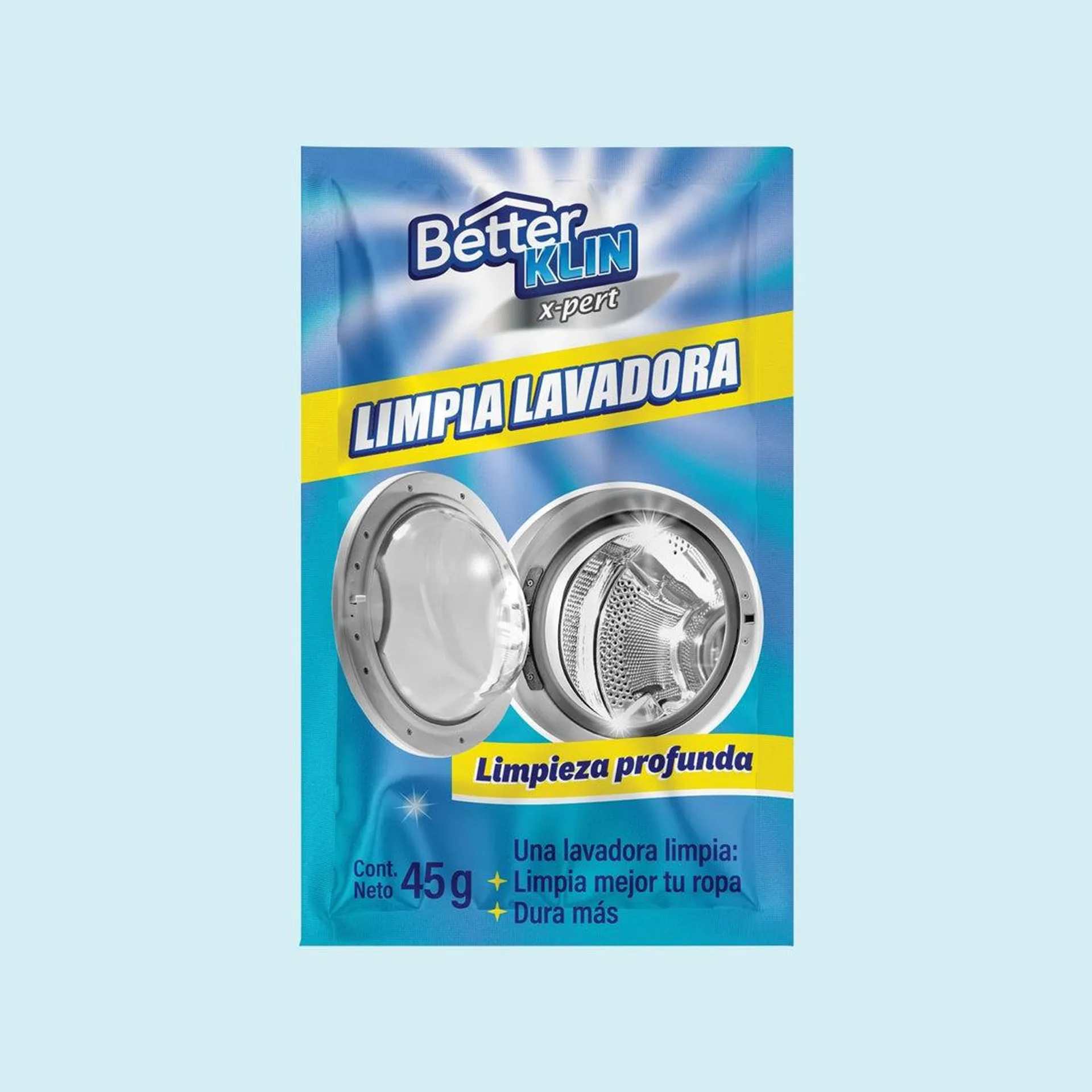 Better Klin X-Pert: Limpia Lavadora