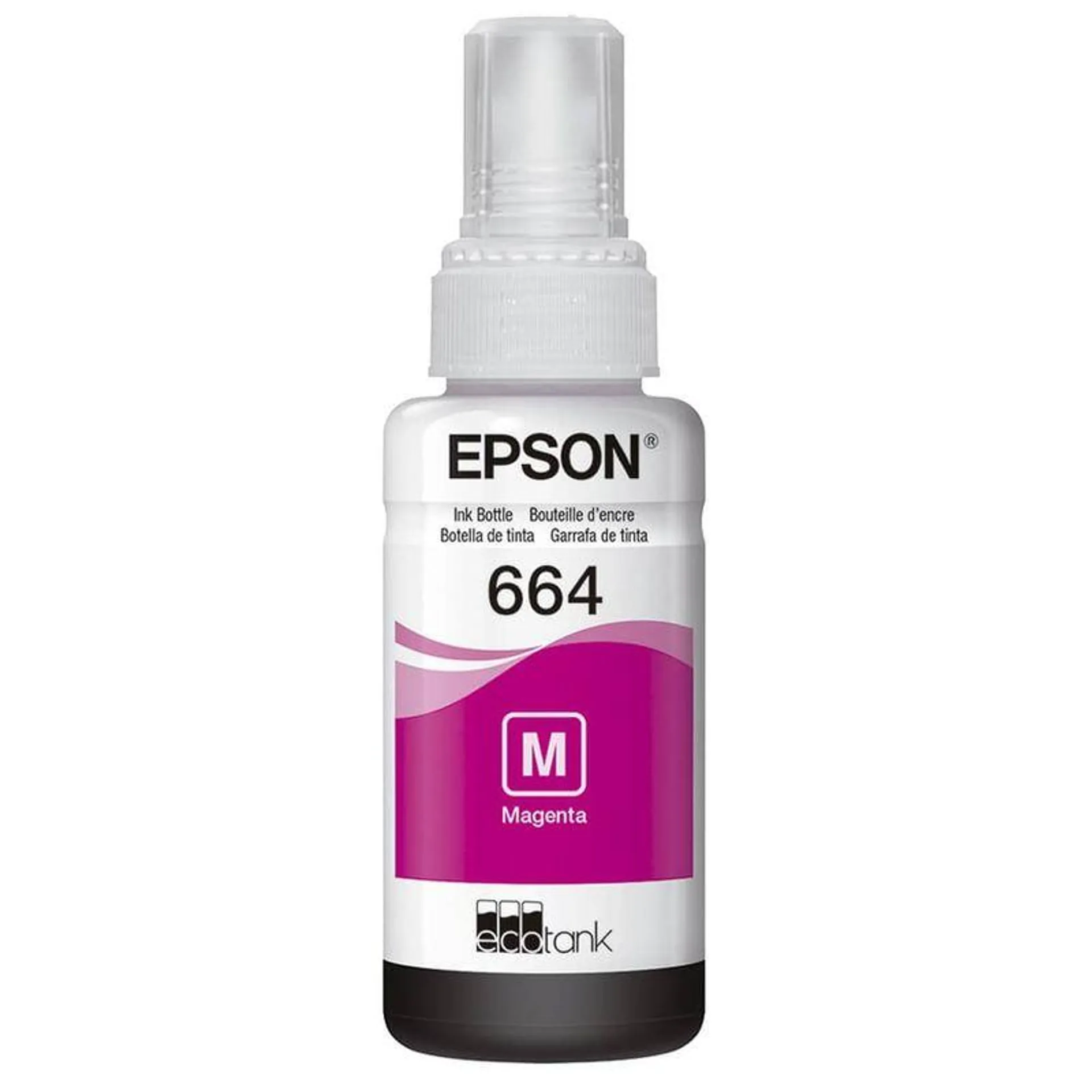 Tinta T664 Magenta Epson Compatible con L310 / 380 / 395 / 575