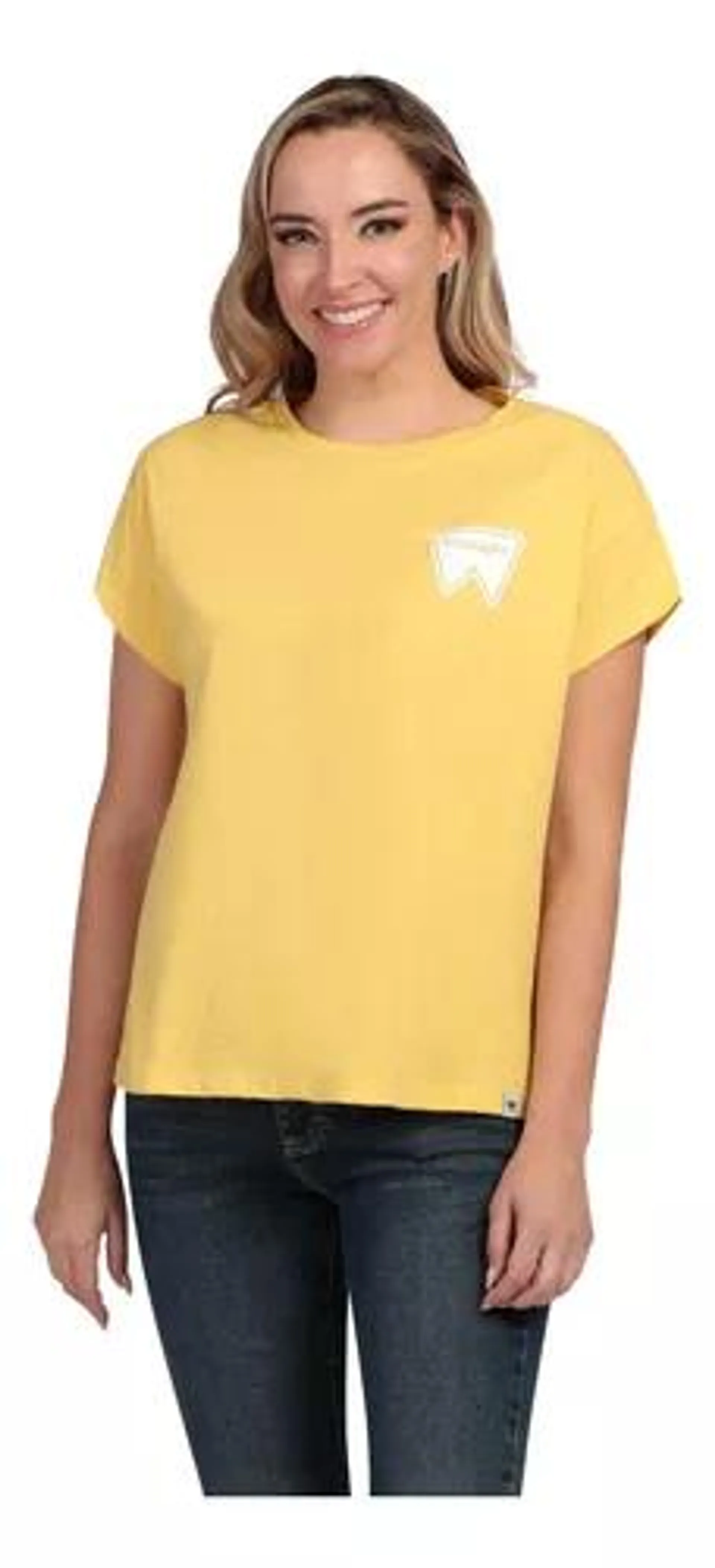 Playera Comfort Manga Corta Wrangler Mujer 297