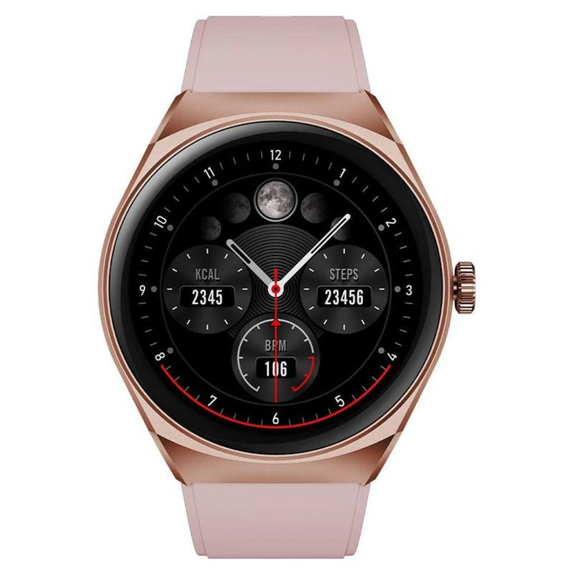 Smartwatch Reloj Inteligente STF Kronos Trek Rosa