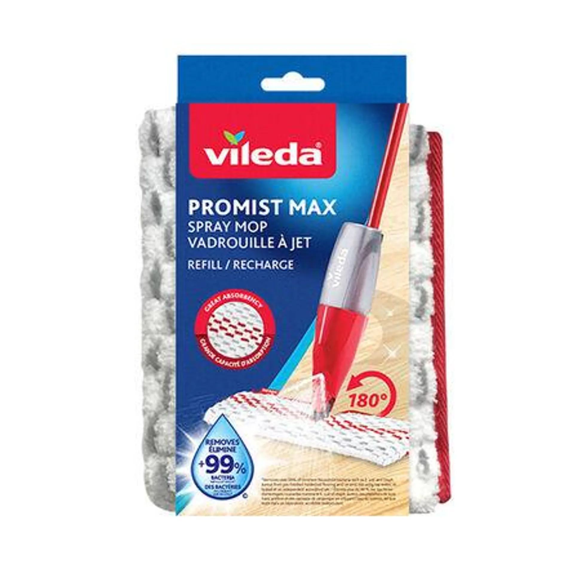 Trapeador refill spray mop Vileda 1 Pieza