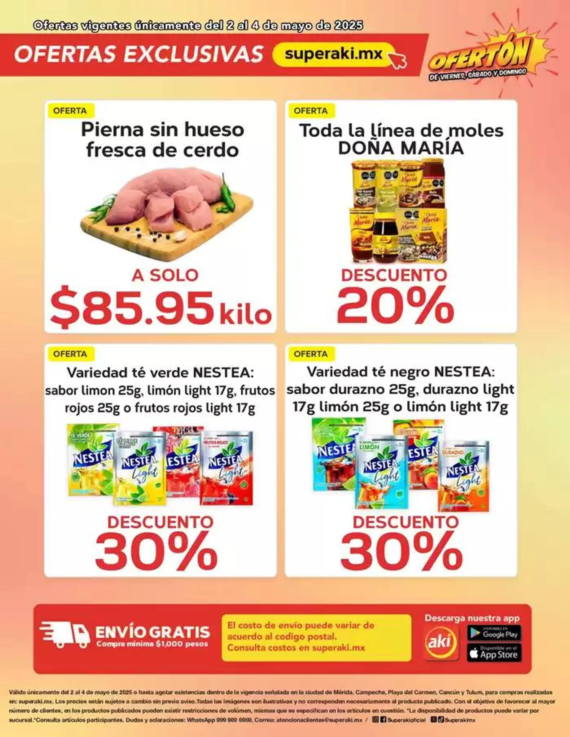 Catálogo de Ofertas exclusivas 2 de mayo al 4 de mayo 2025 - Pagina 1