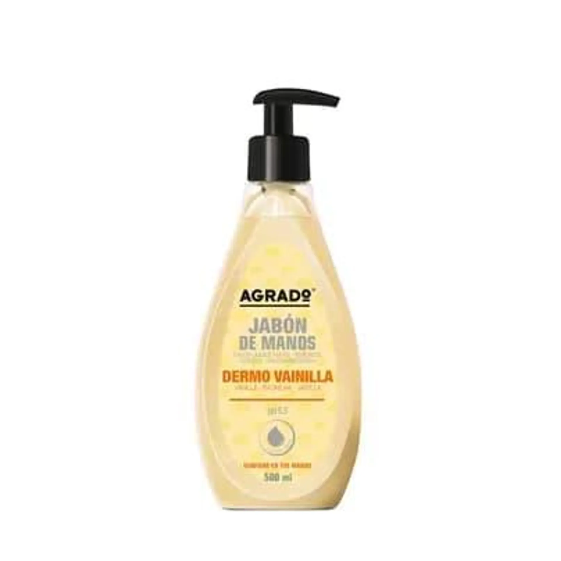 Jabón para manos Agrado Vainilla x 500ml