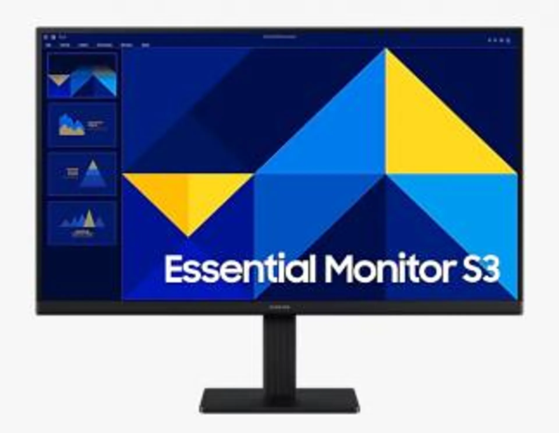 Monitor Samsung S3 LED 24", 1920x1080 Full HD, FreeSync, 100Hz, HDMI, Negro