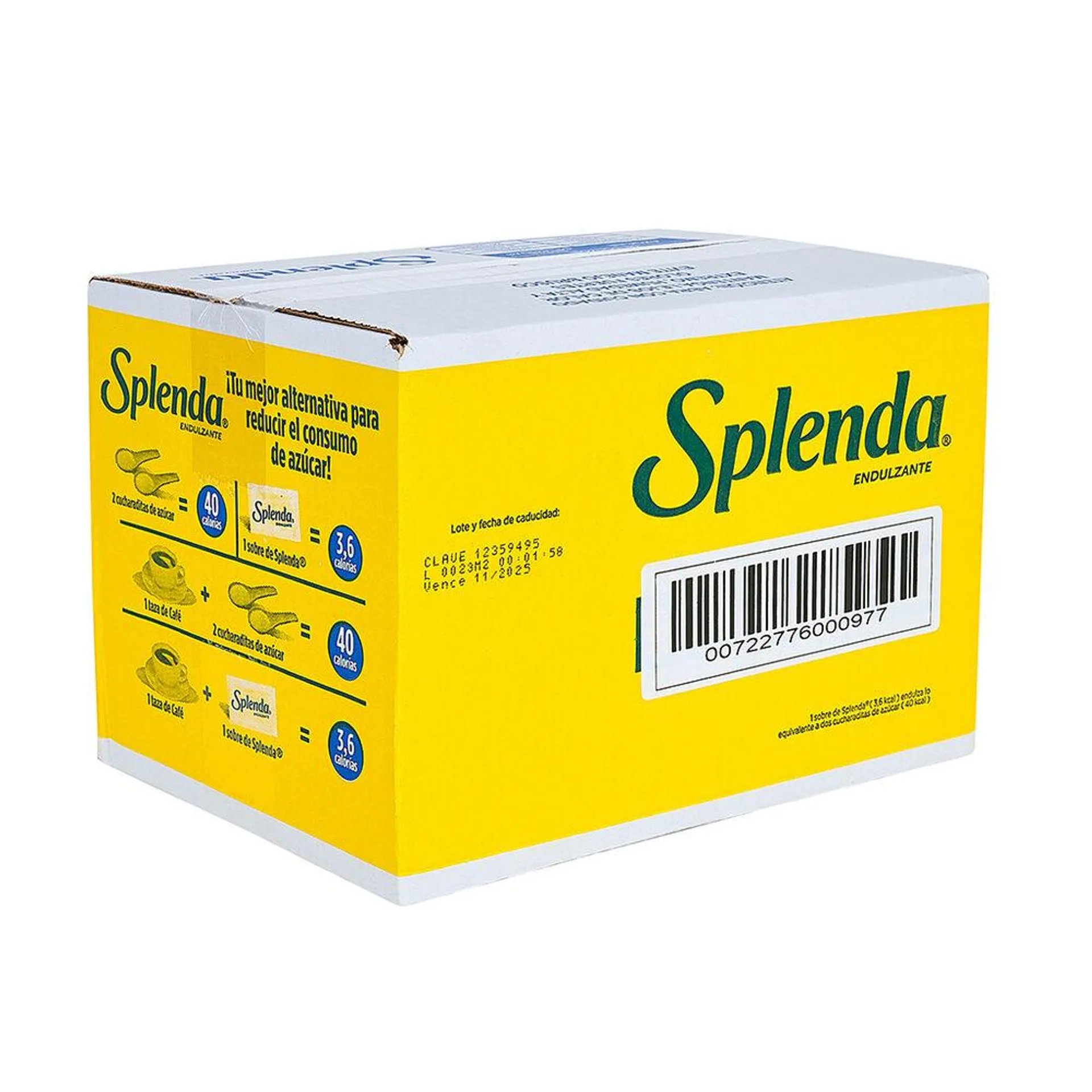 Endulzante Splenda 2000 Sobres