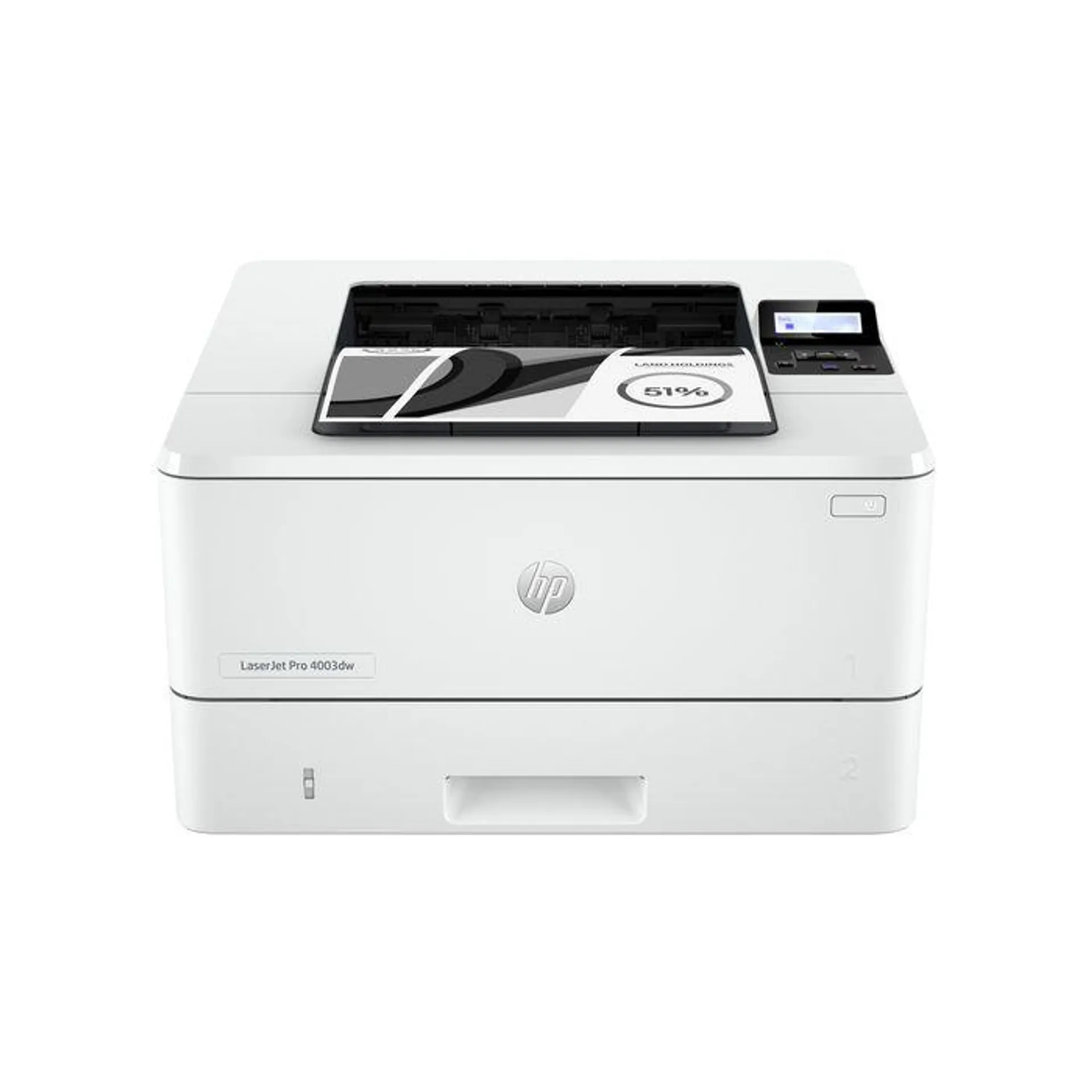 Impresora Laser Hp Laserjet Pro 4003Dw Impresion Duplex Blanco Y Negro Inlambrico 1200Dpi 2Z610A