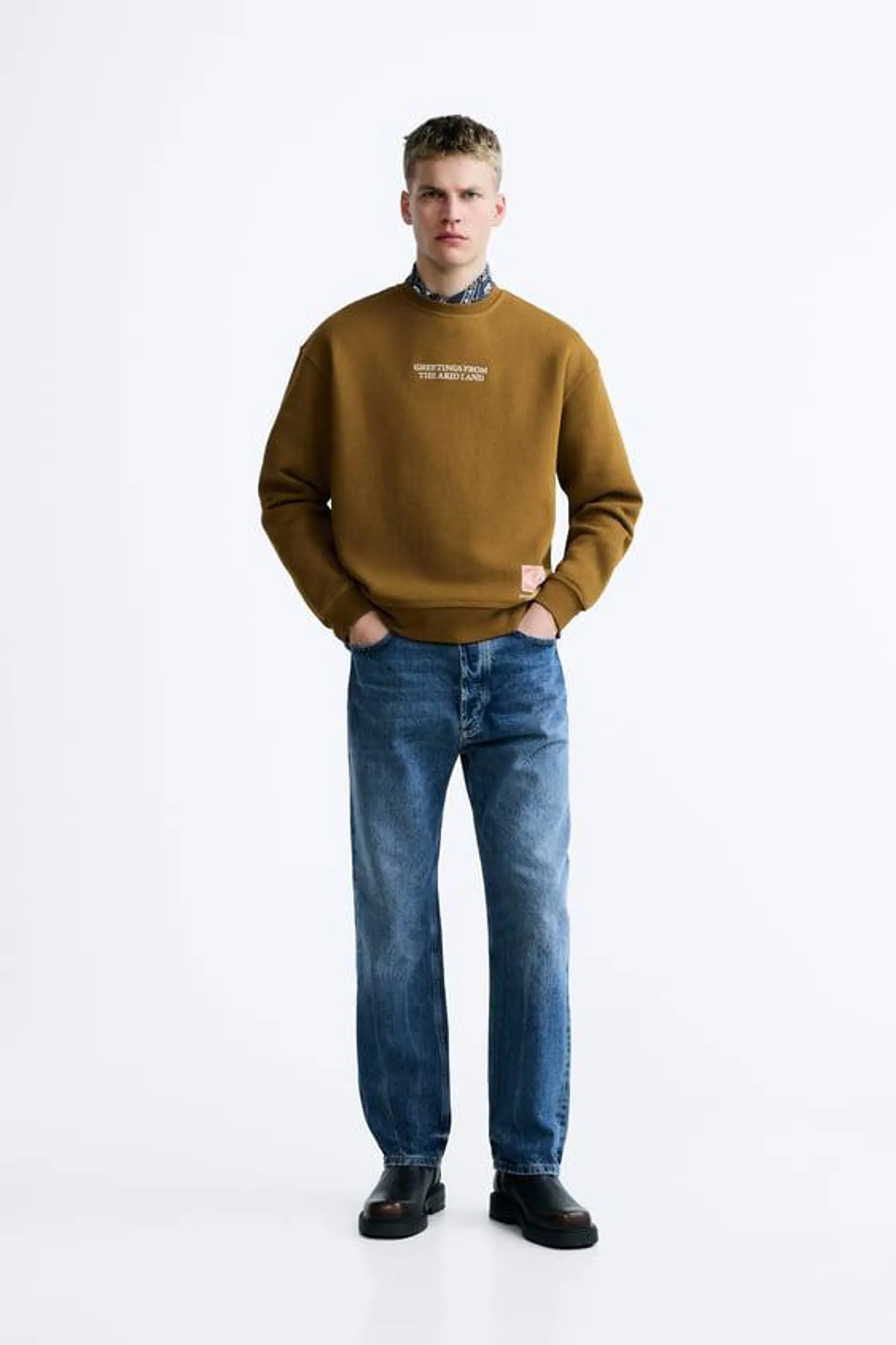 SUDADERA BORDADO COMBINADO