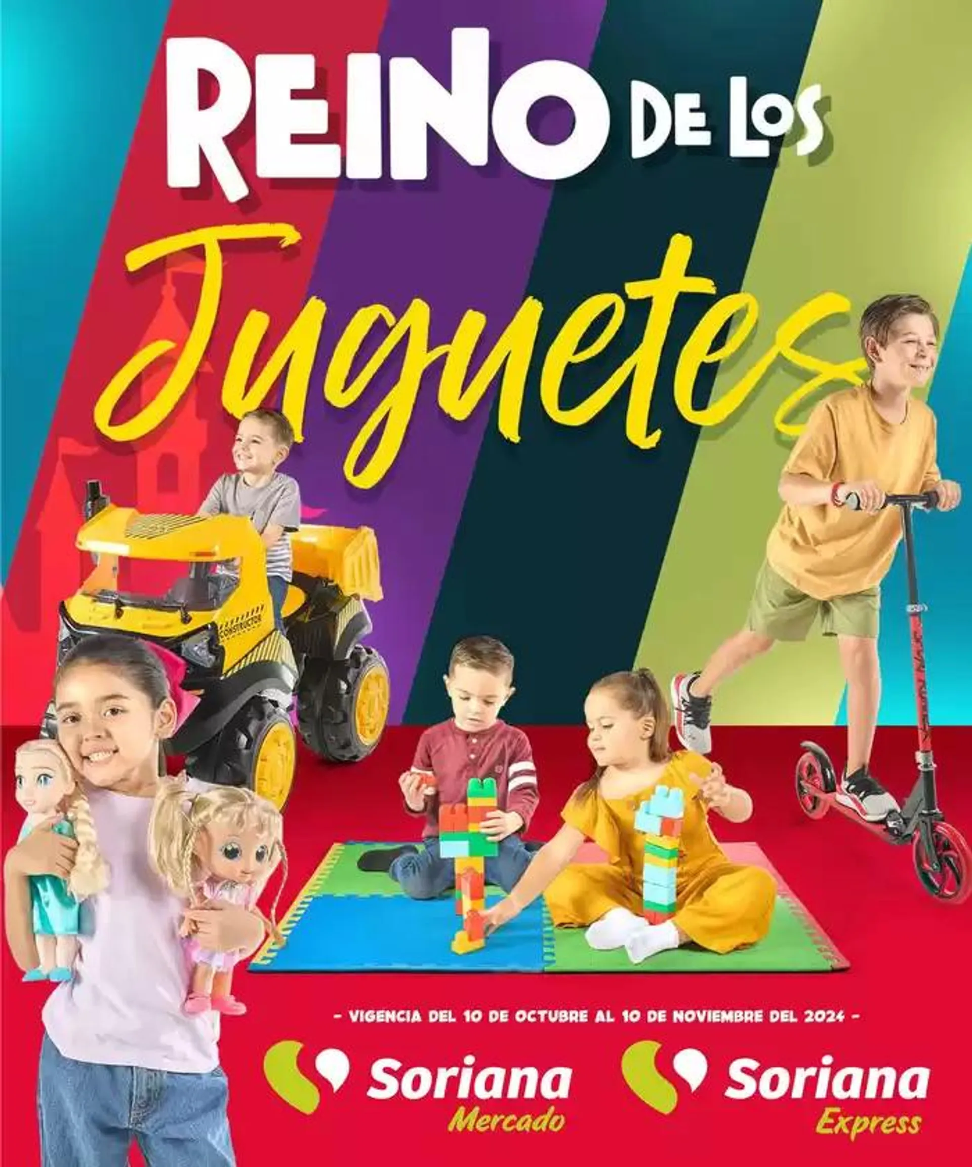 Catálogo de Folleto Especial Reino de los Juguetes 10 de octubre al 10 de noviembre 2024 - Pagina 1