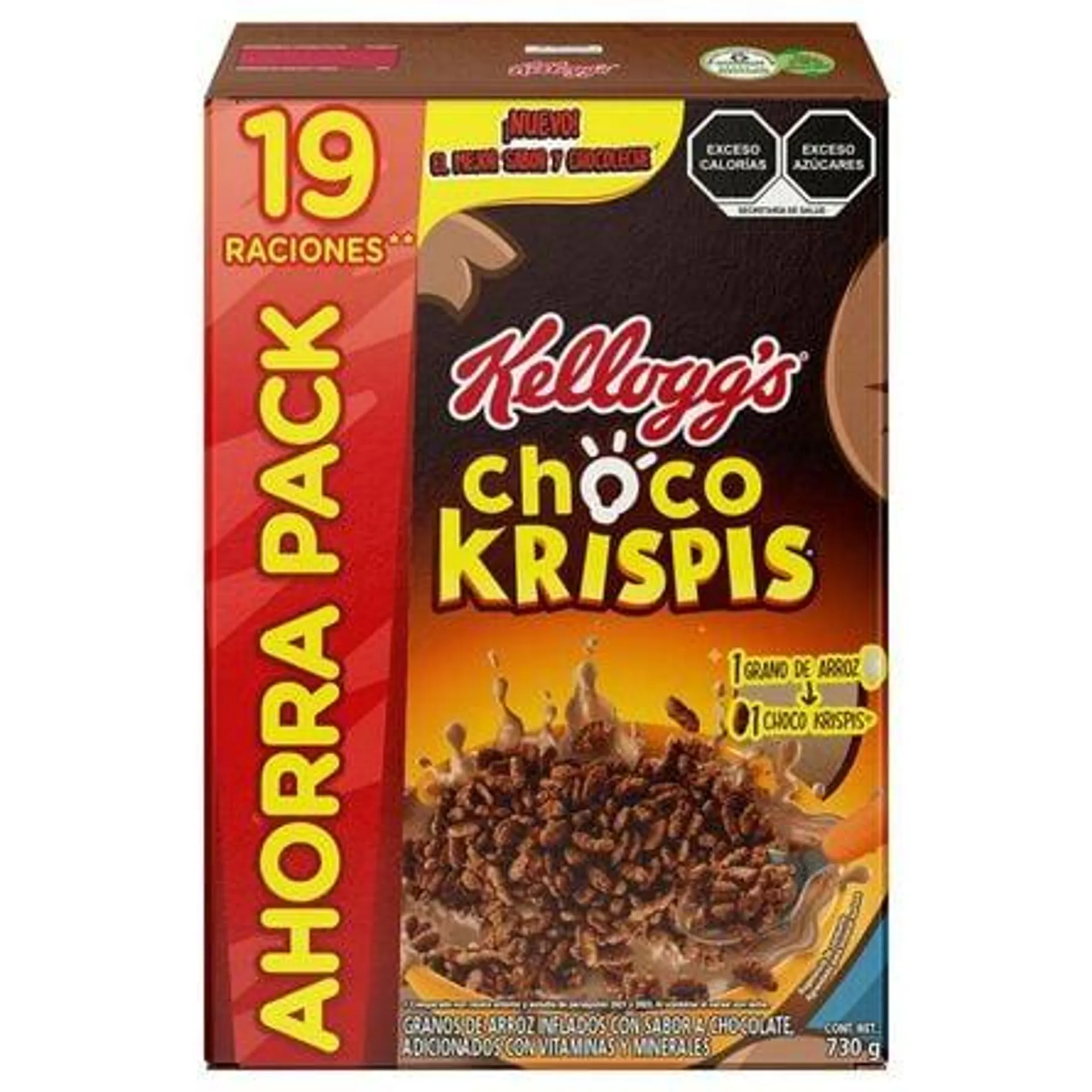 Cereal Choco Krispis Kellogg's Caja 730 Gr
