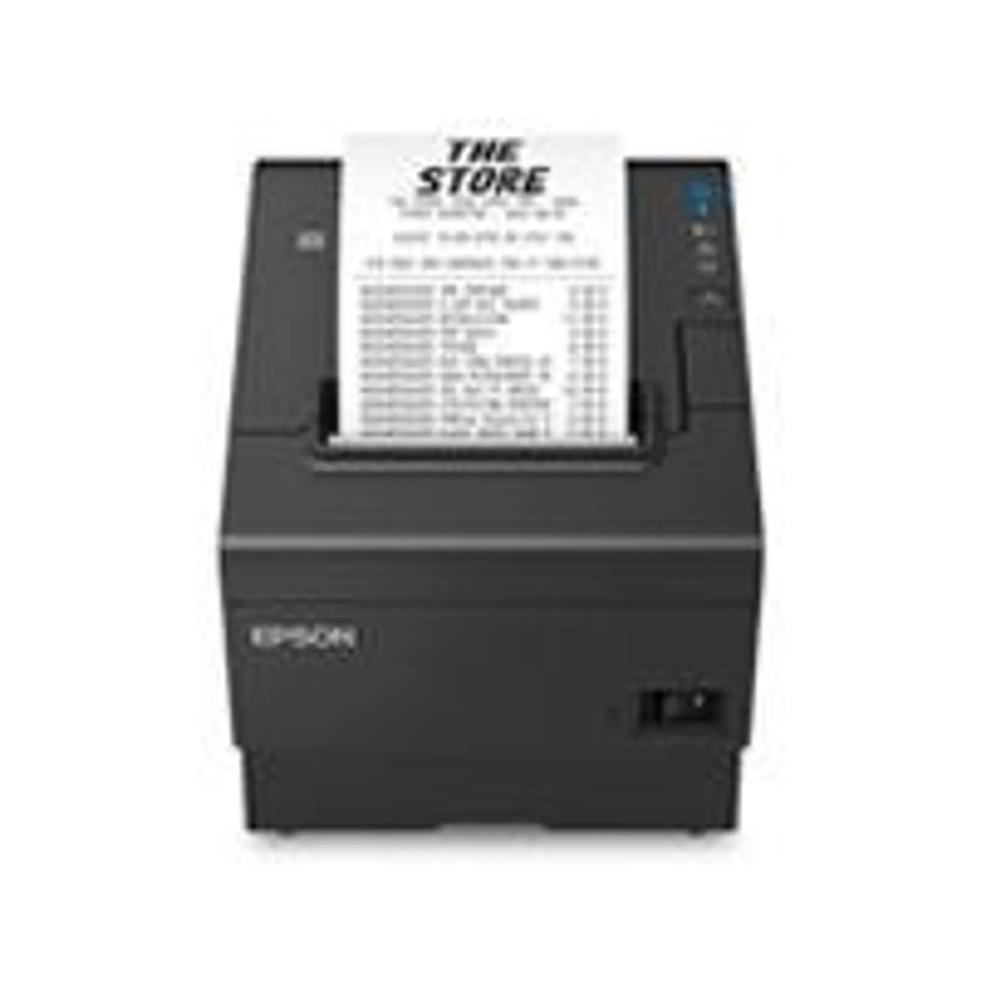 MINIPRINTER EPSON TM-T88VII, TERMICA, 80 MM O 58 MM, SERIAL, USB, ETHERNET RECIBO / AUTOCORTADOR, NEGRA EPSON C31CJ57012