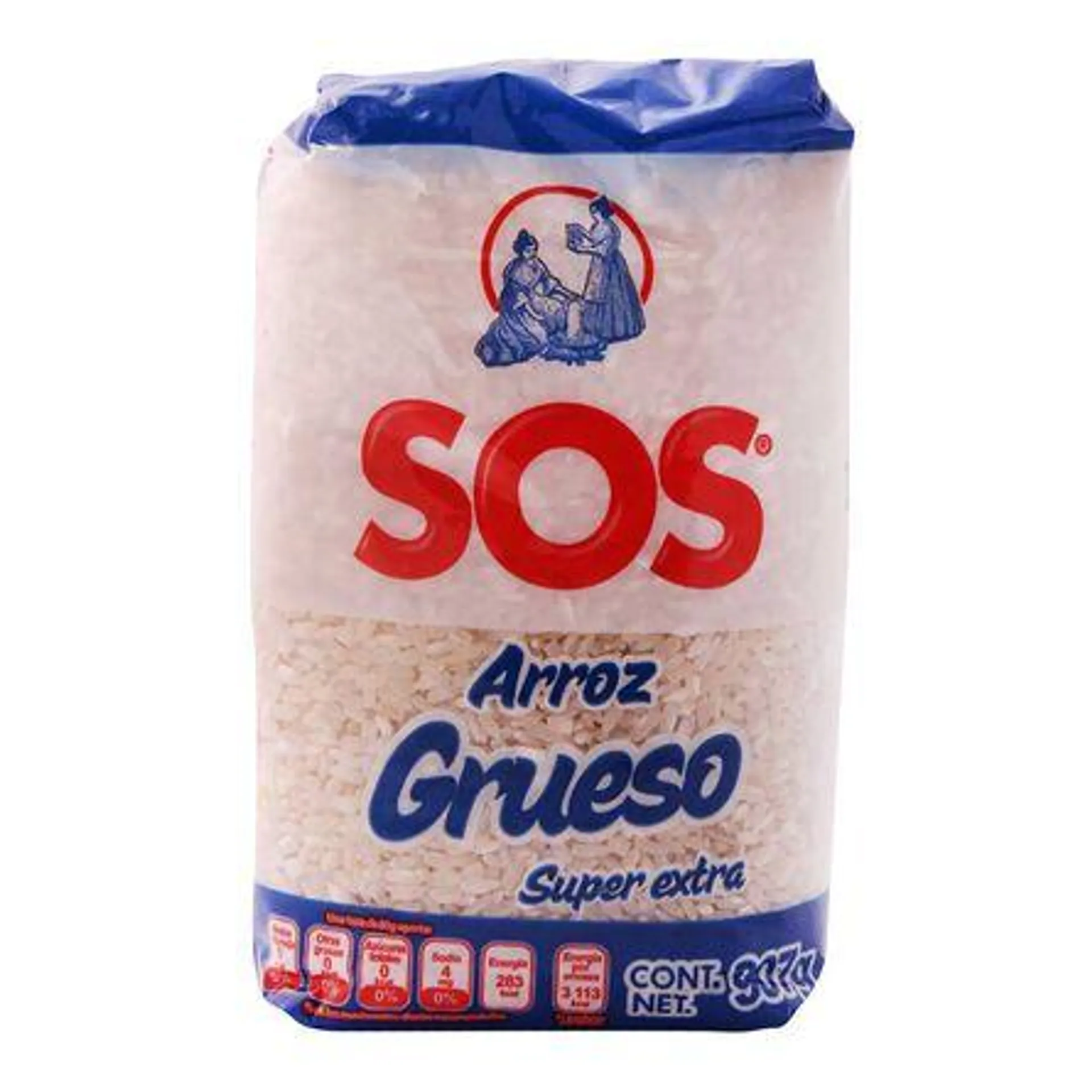 Arroz Sos Morelos Azul Bol 907gr