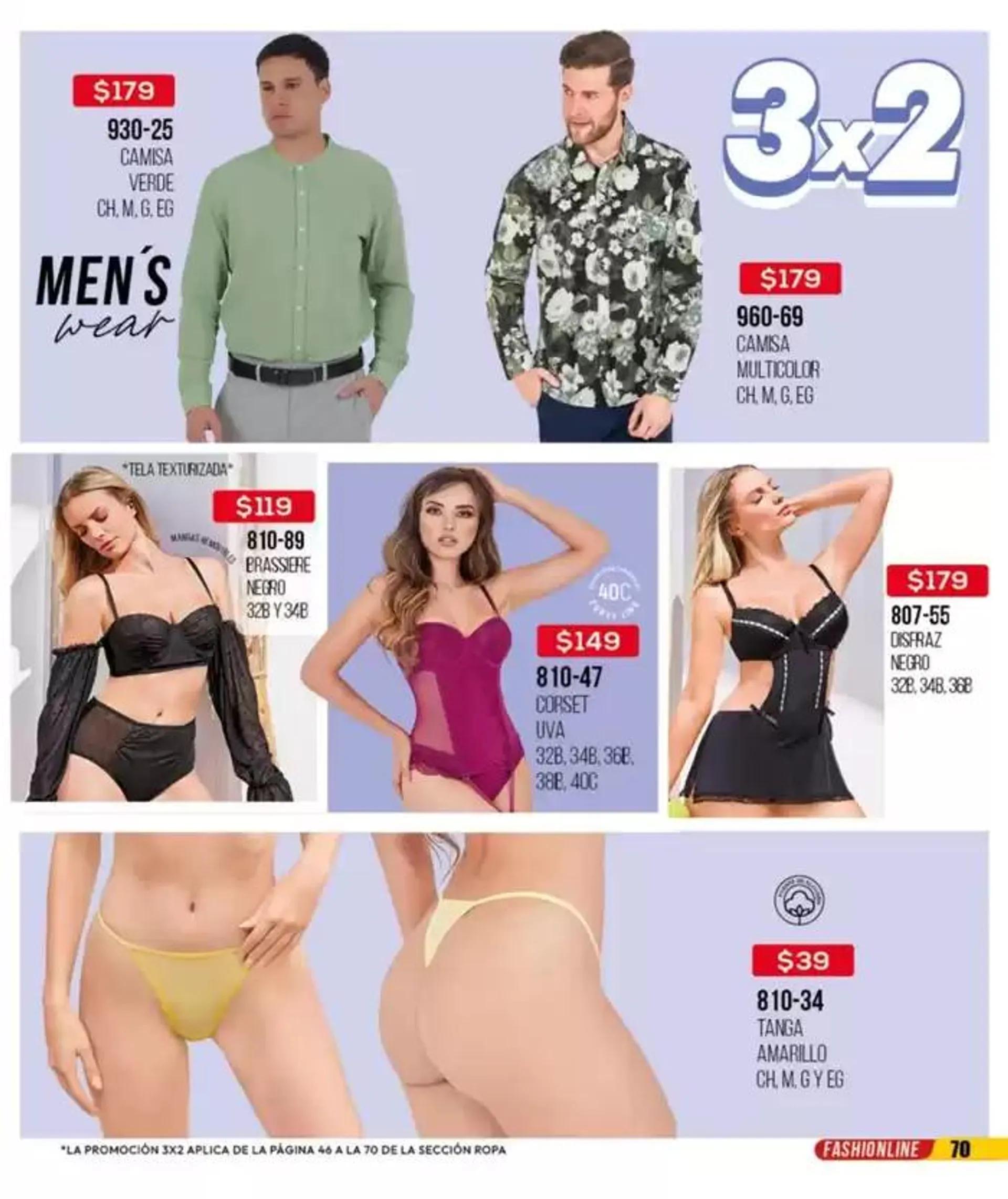 Catálogo de Catálogo Cklass Liquidación Ropa 2025 México 31 de marzo al 31 de agosto 2025 - Pagina 71