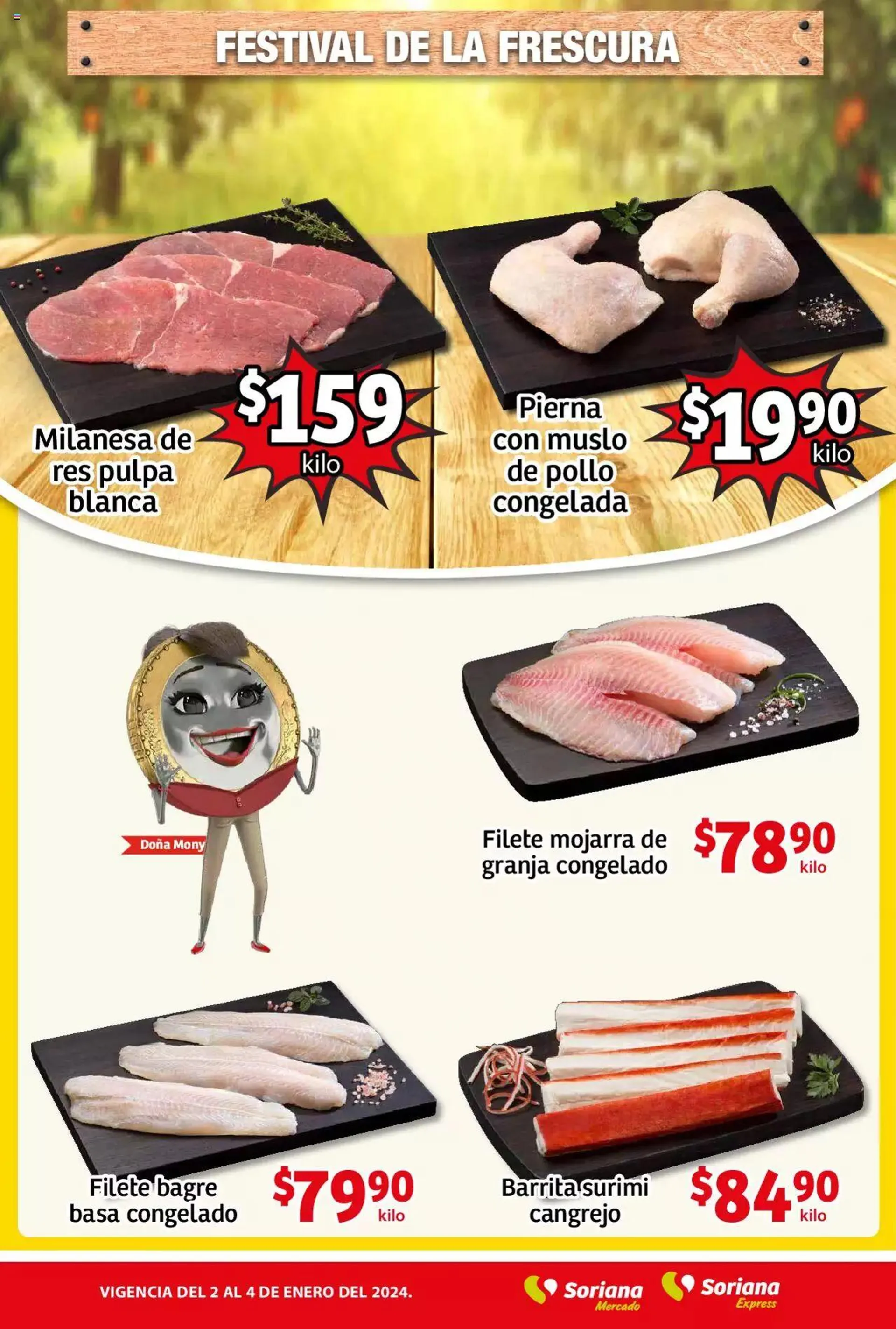 Catálogo de Soriana Martes y Miércoles del Campo Mercado Chihuahua 2 de enero al 4 de enero 2024 - Pagina 4