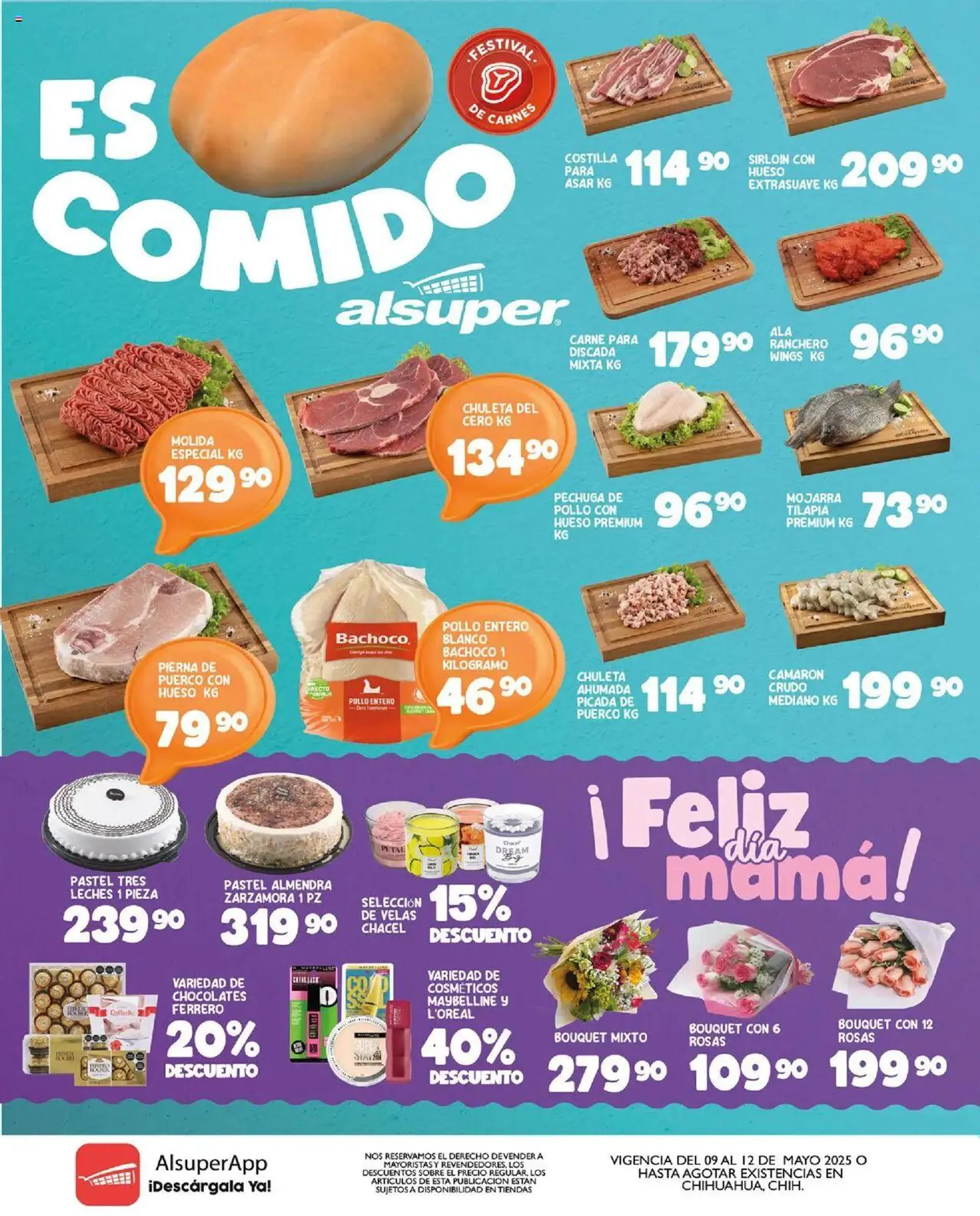 Catálogo de Alsuper folleto - Chihuahua Capital 	 9 de mayo al 12 de mayo 2025 - Pagina 1