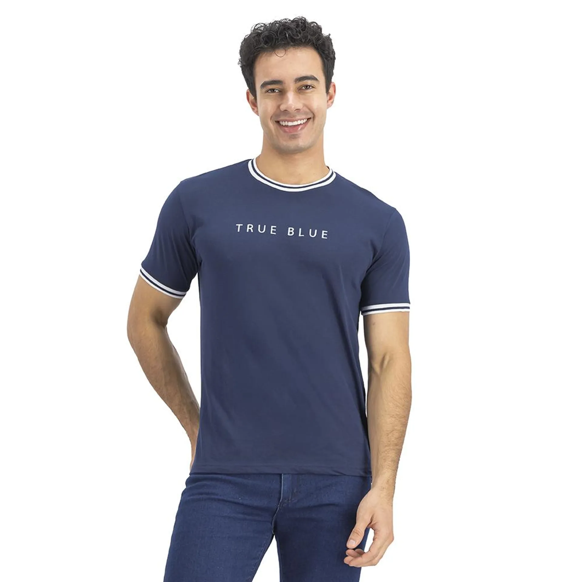 Playera Hummo Hombre Leyenda True Blue