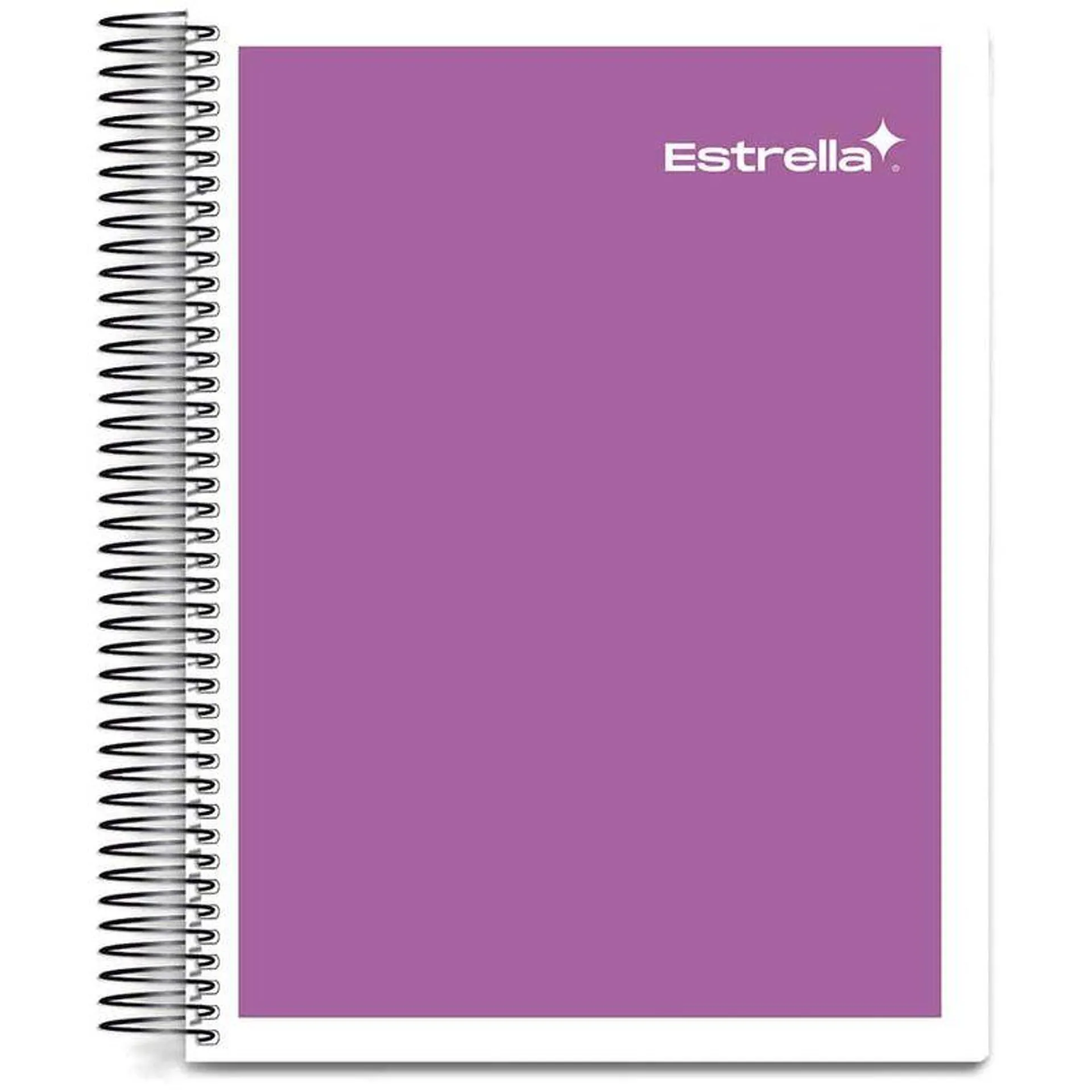 Cuaderno Espiral de 200 Hojas Profesional Cuadro Chico Colors Estrella 0758