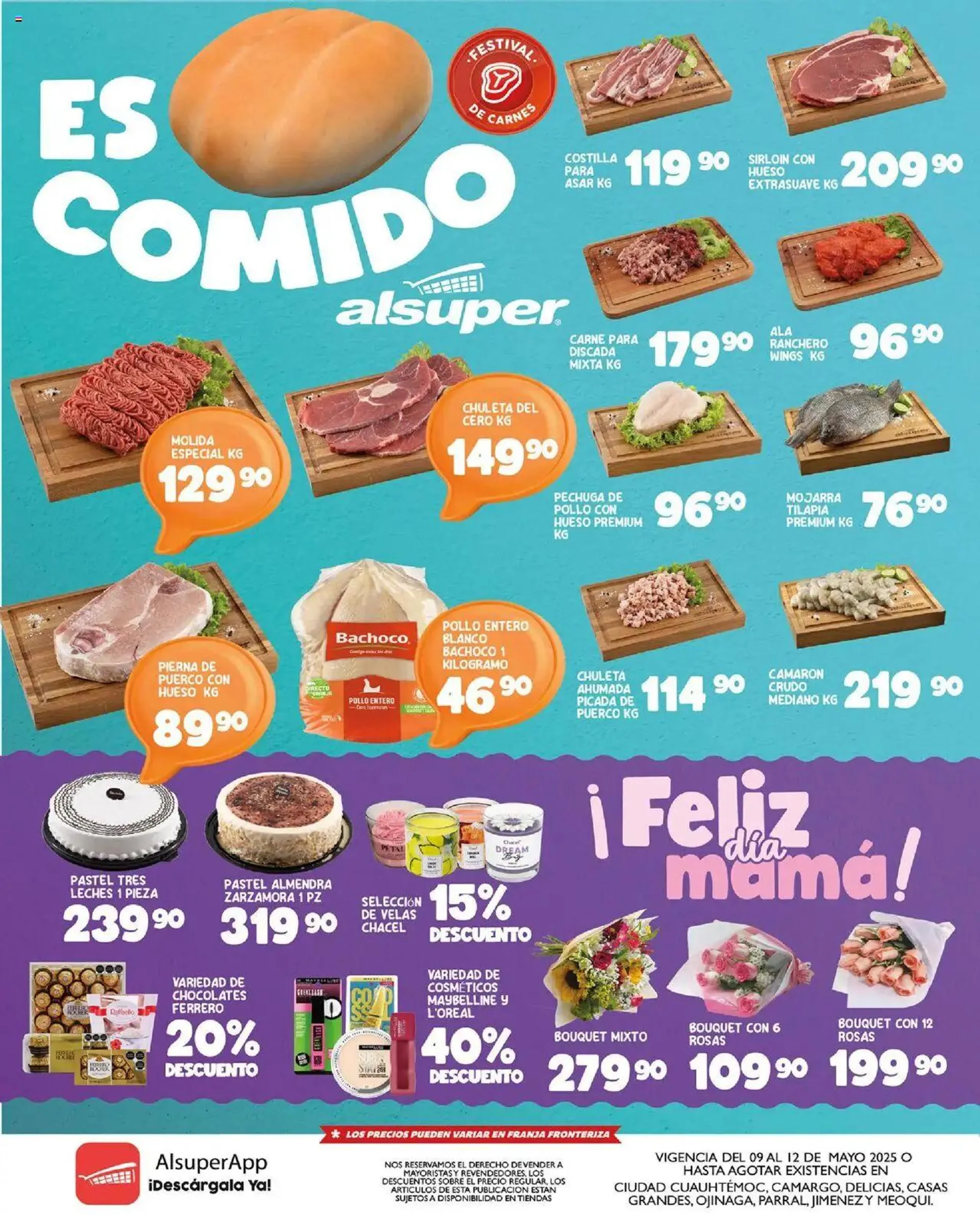 Catálogo de Alsuper folleto - Chihuahua Estado 	 9 de mayo al 12 de mayo 2025 - Pagina 1