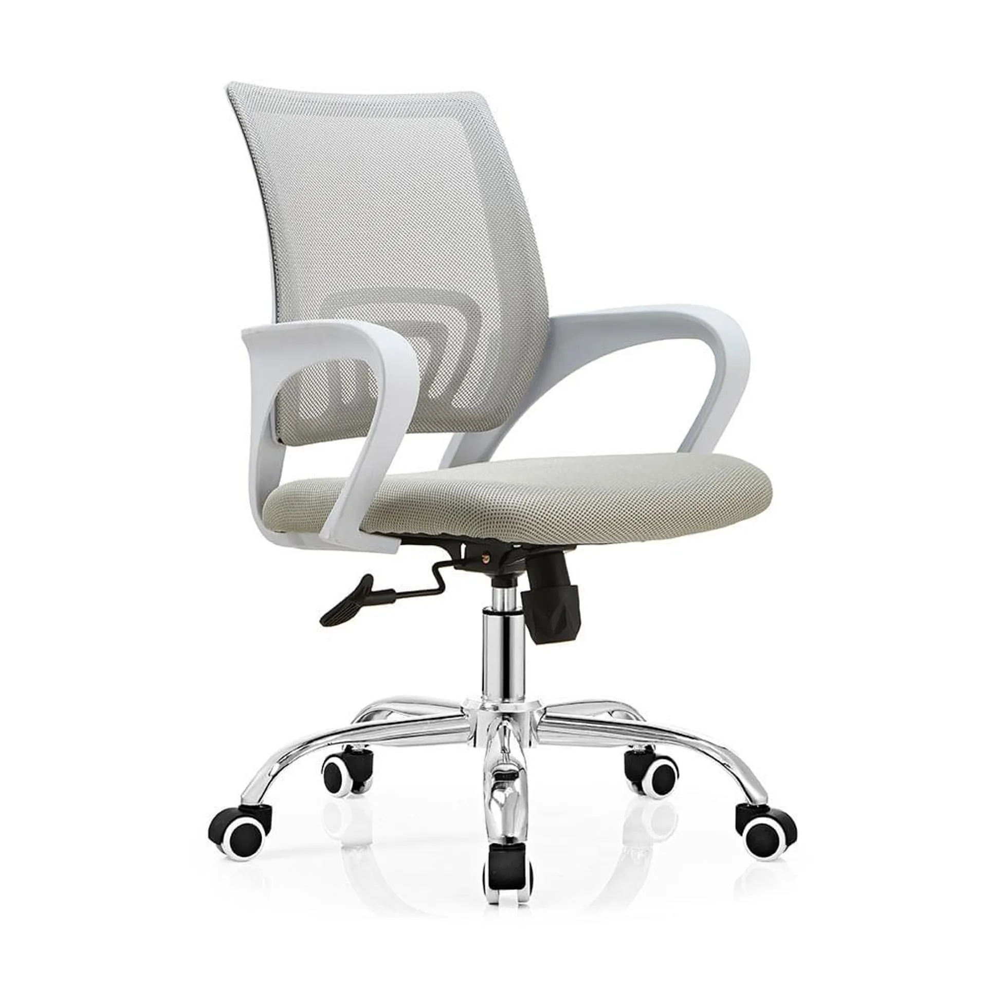 Silla Secretarial Con Brazos Malla Blanca 804W /1522198