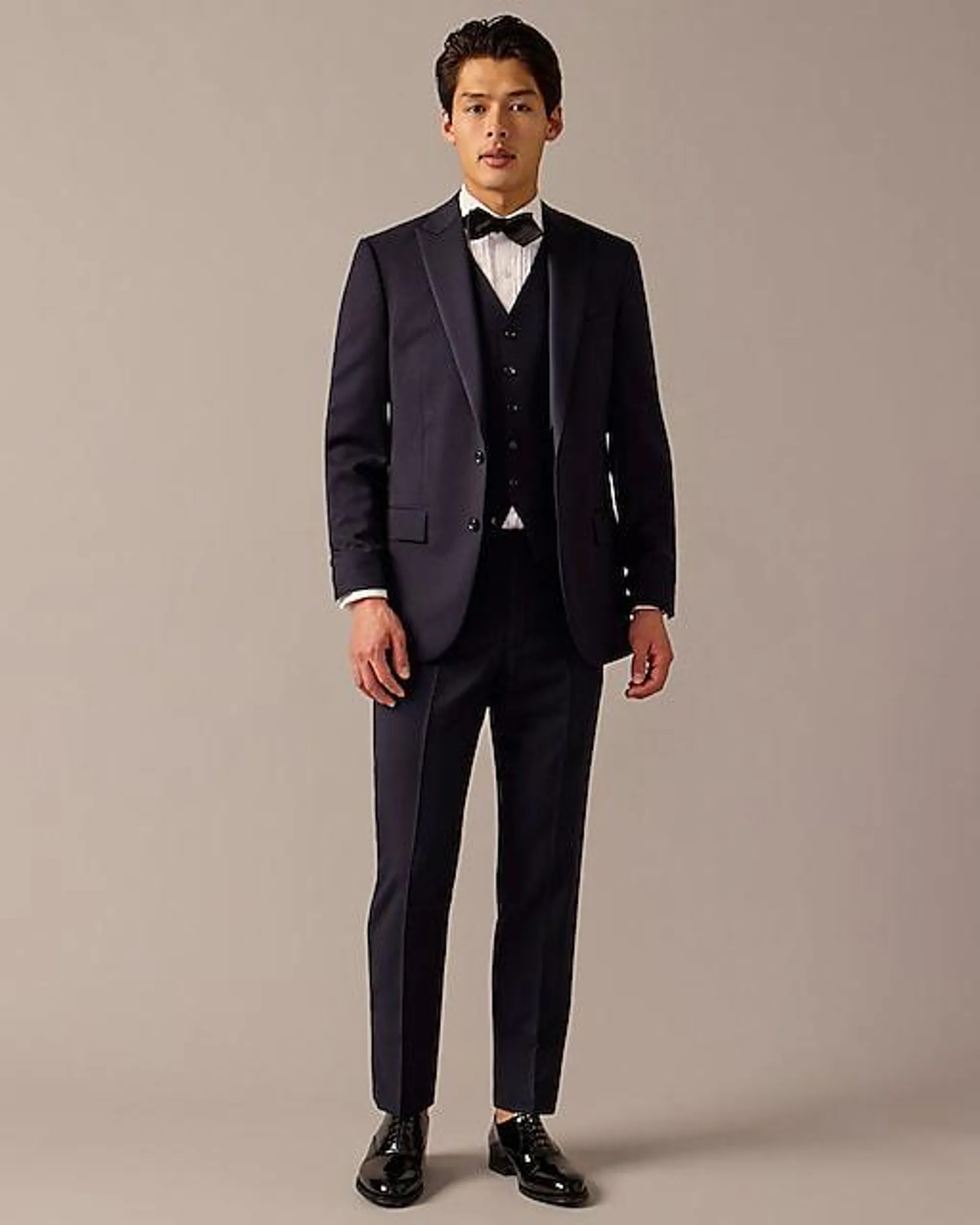 Ludlow Slim-fit tuxedo jacket in Italian wool