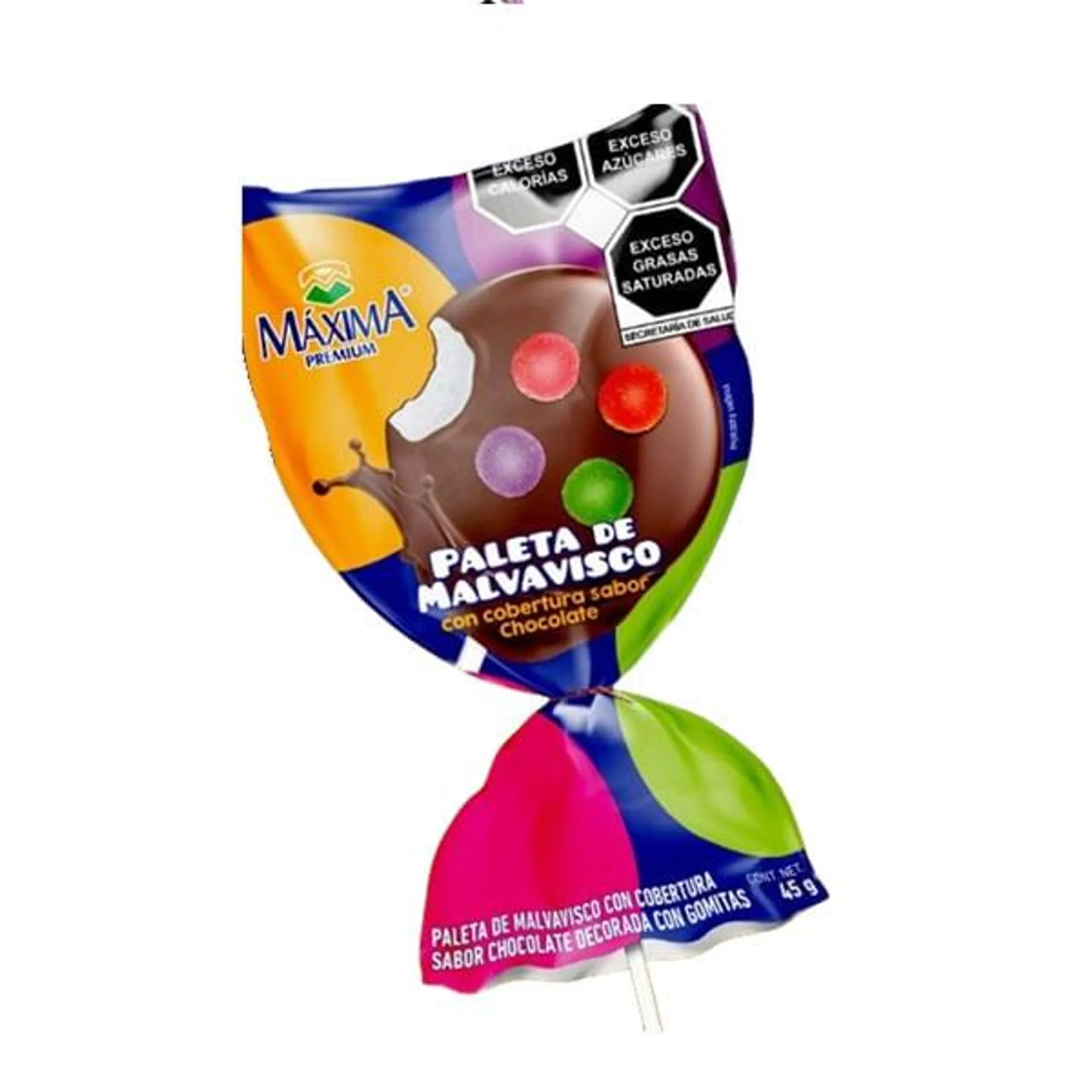 Paleta Máxima malvavisco chocolate 45 g