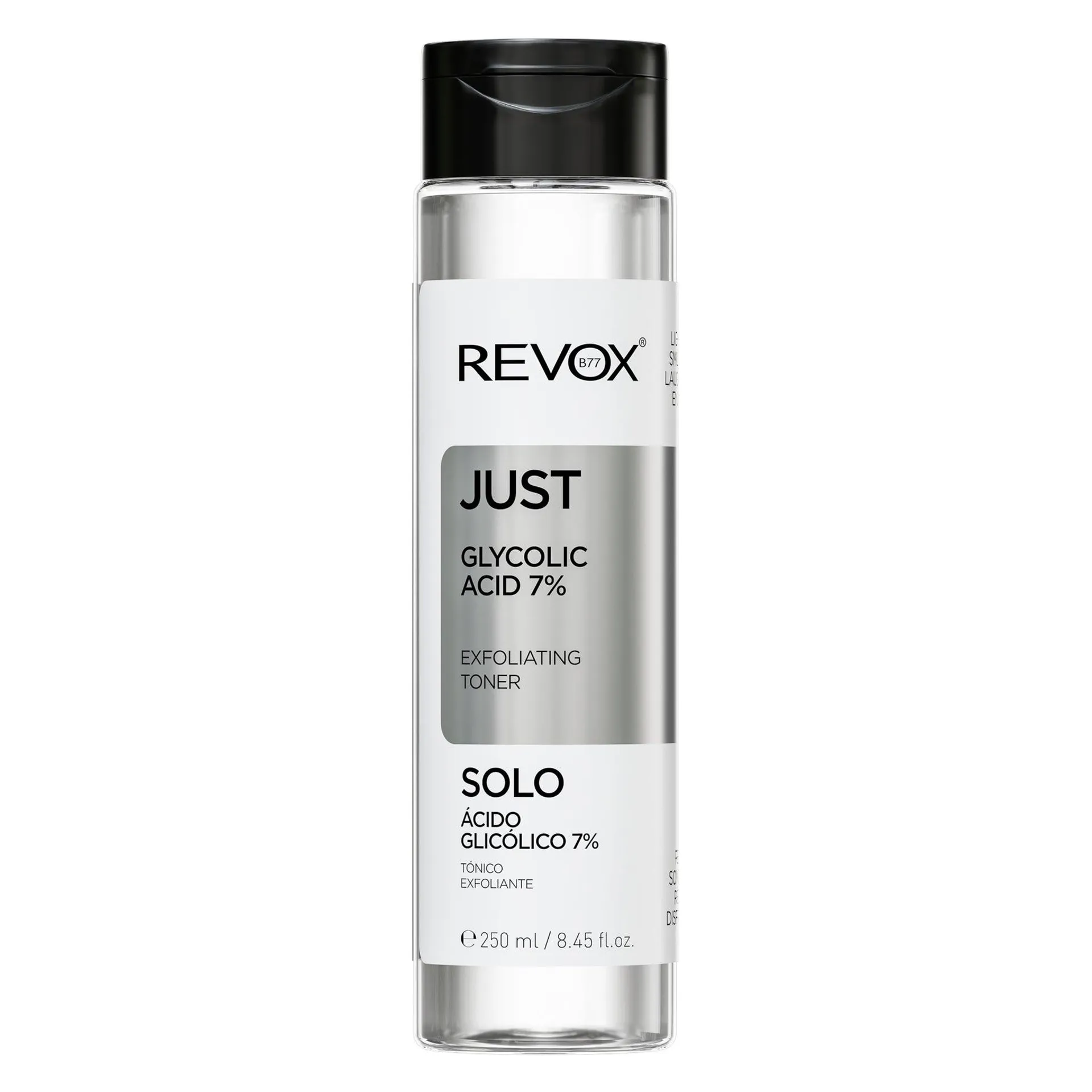 TÓNICO EXFOLIANTE ÁCIDO GLICÓLICO 7% GLYCOLIC ACID JUST - REVOX B77