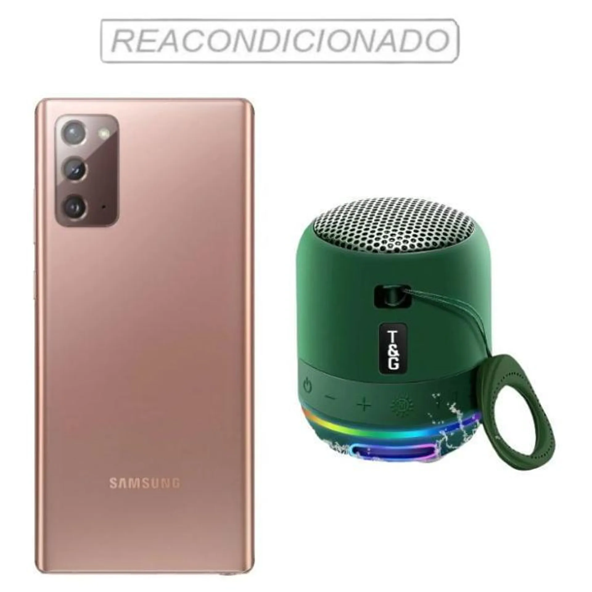 galaxy note 20 Reacondicionado + mini bocina