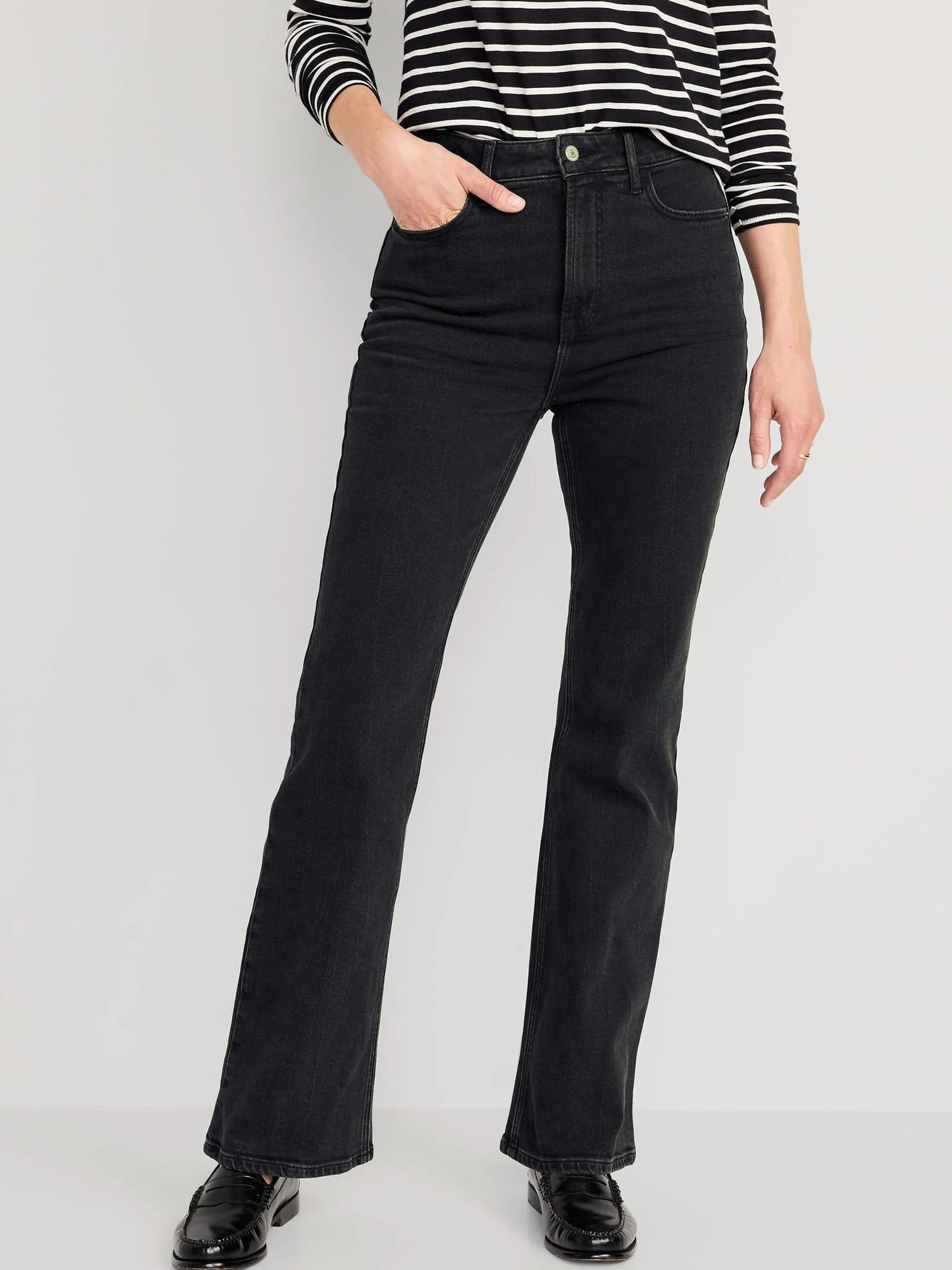 Jeans Higher High Waisted Flare Old Navy para Mujer