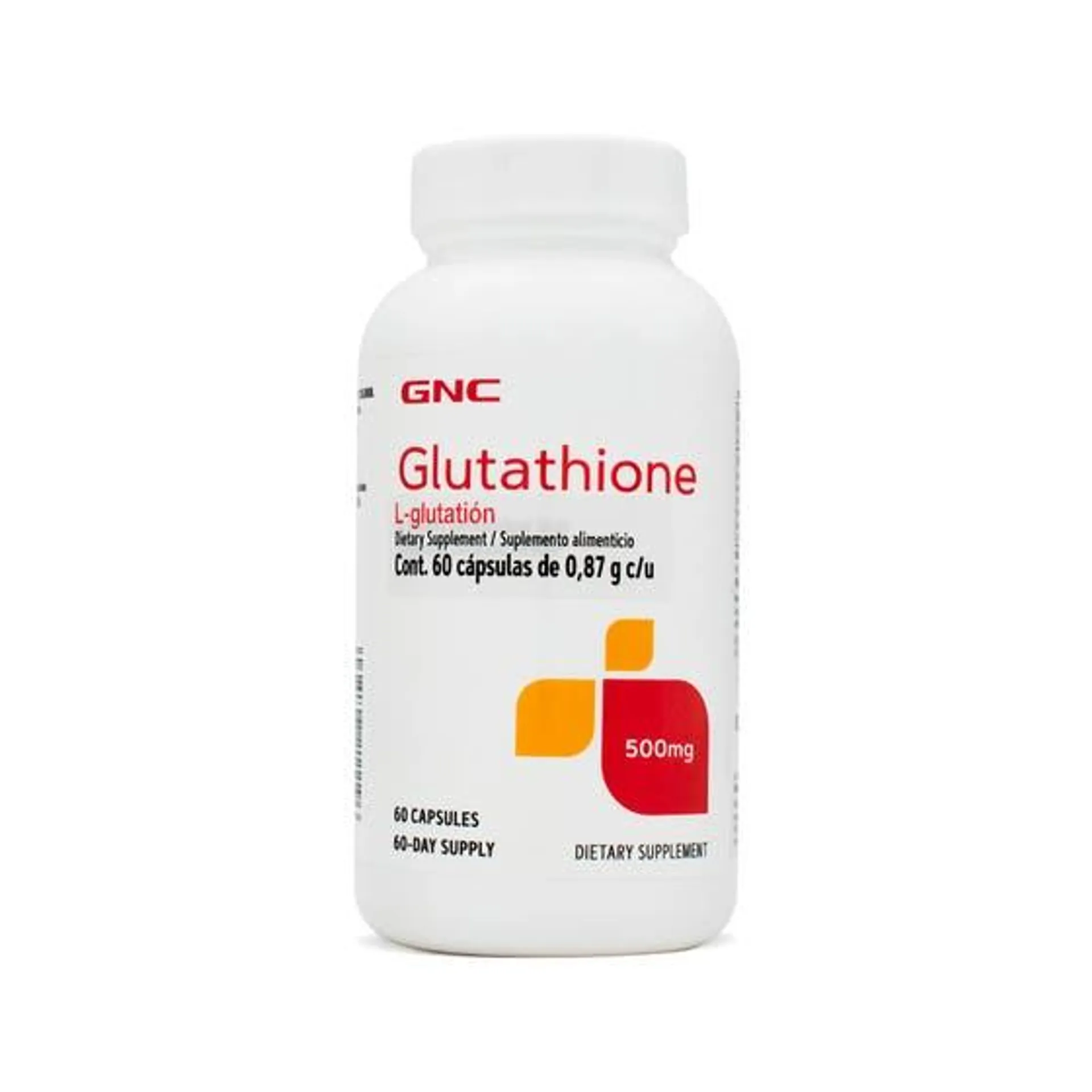 Glutatión 500 mg GNC 60 Cápsulas