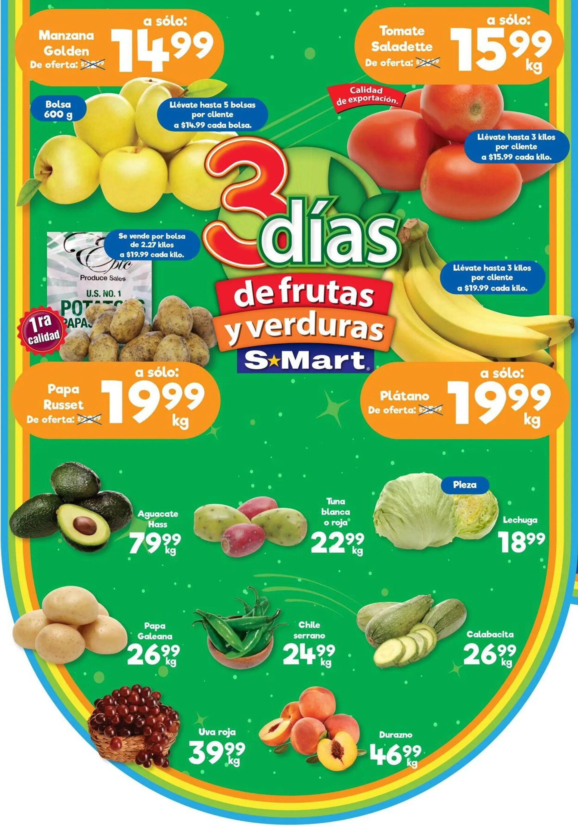 Catálogo de S-Mart - Monterrey 3 de septiembre al 5 de septiembre 2024 - Pagina 1
