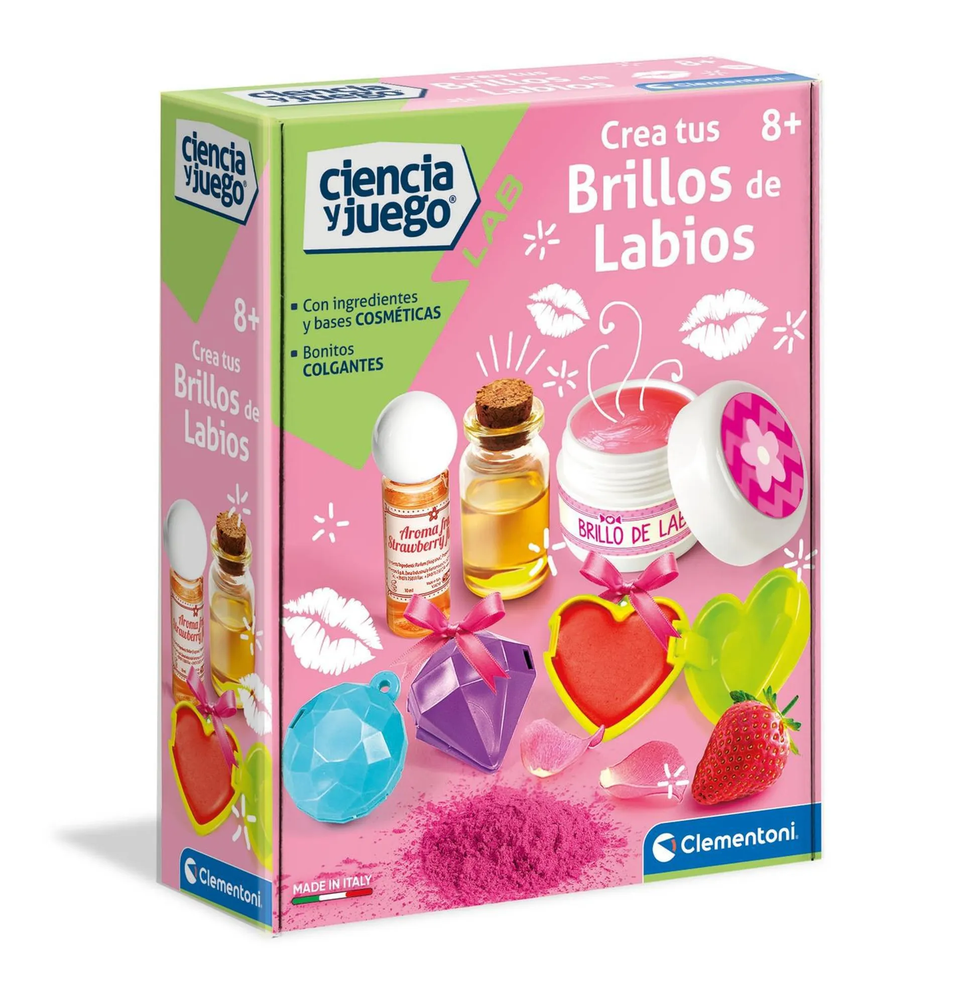 Laboratorio De Belleza Crea Tus Brillos De Labios +Colgantes