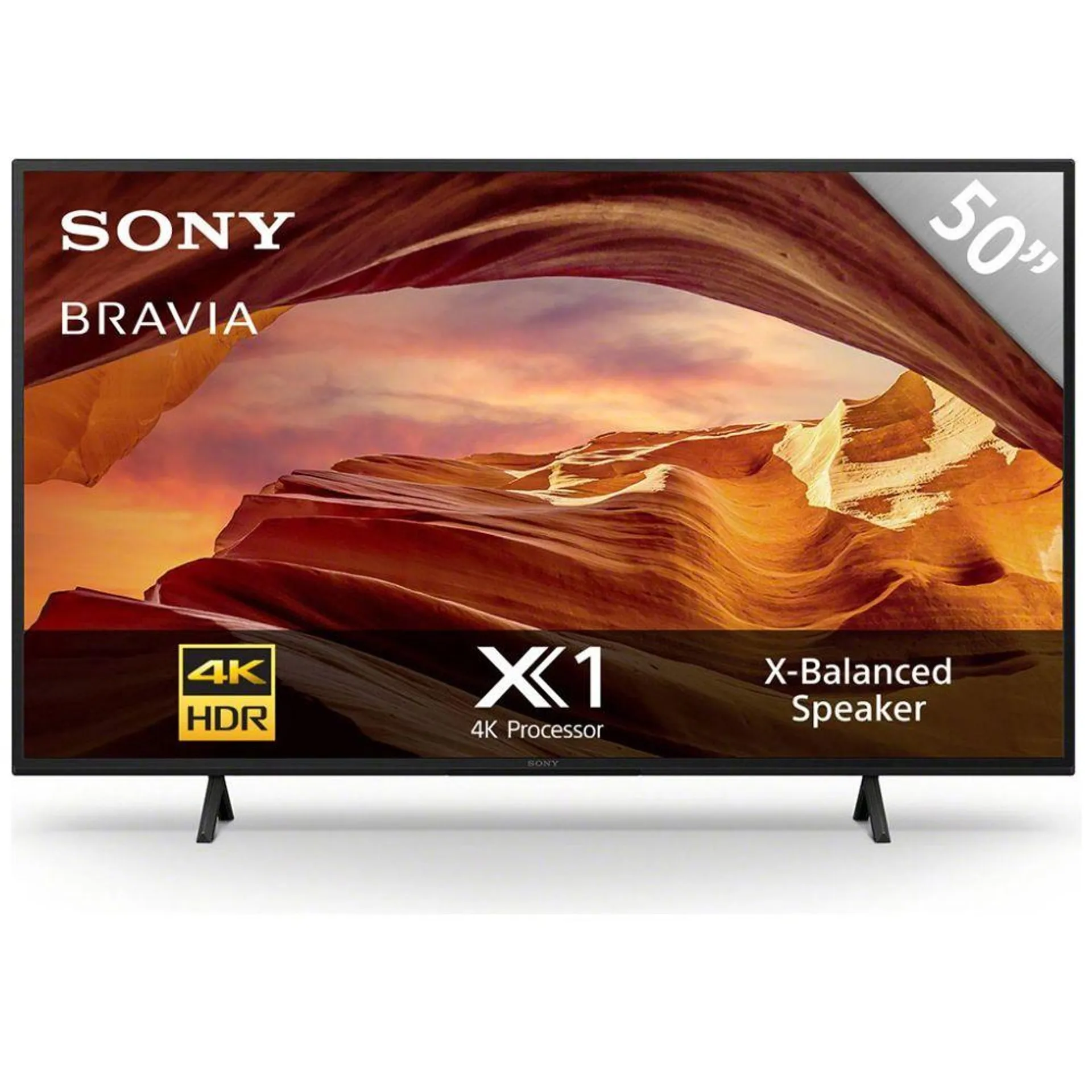 Pantalla 50 Sony 4K Google Tv Kd-50X77L