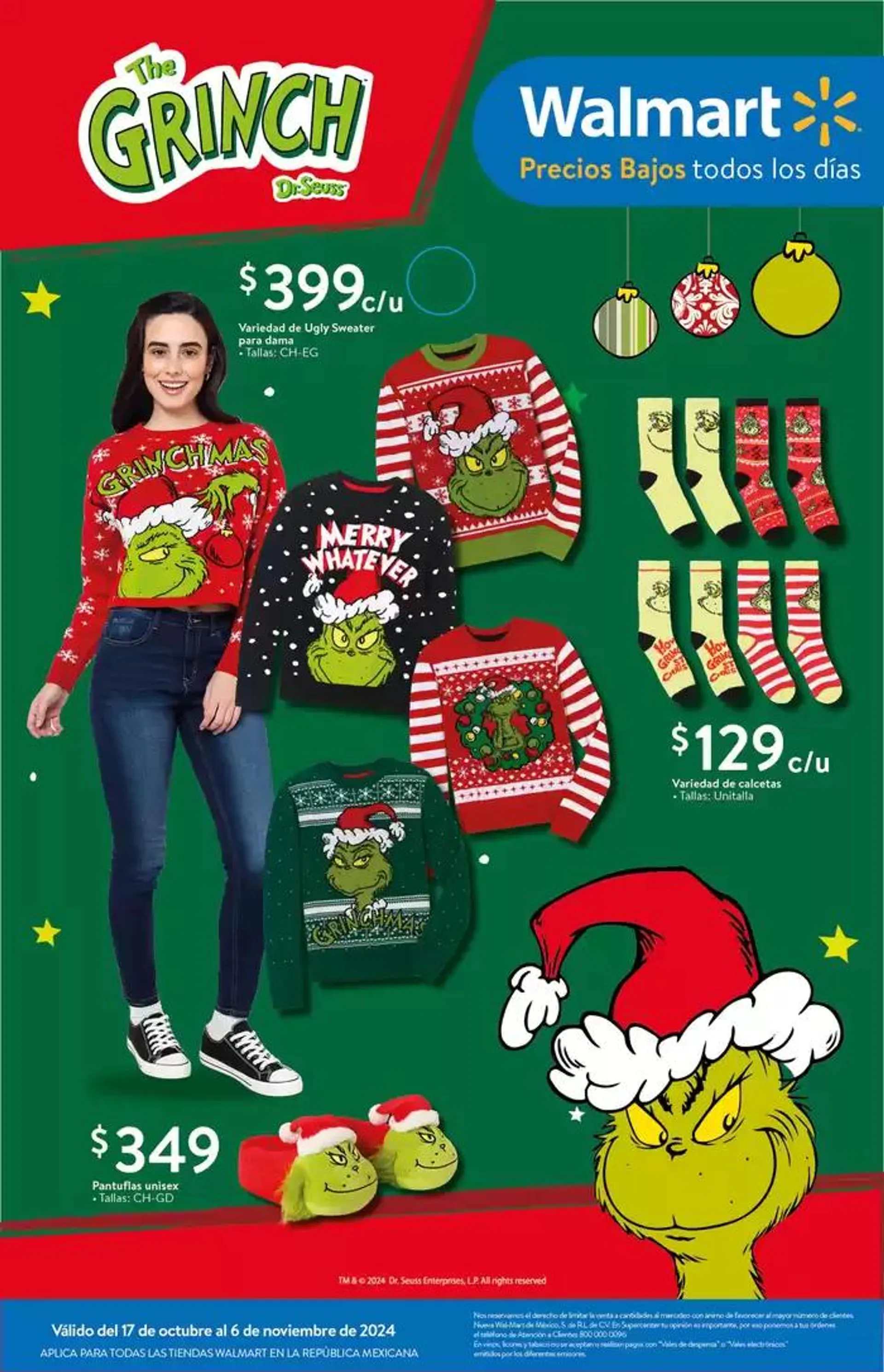 Catálogo de Walmart - The Grinch 21 de octubre al 6 de noviembre 2024 - Pagina 3