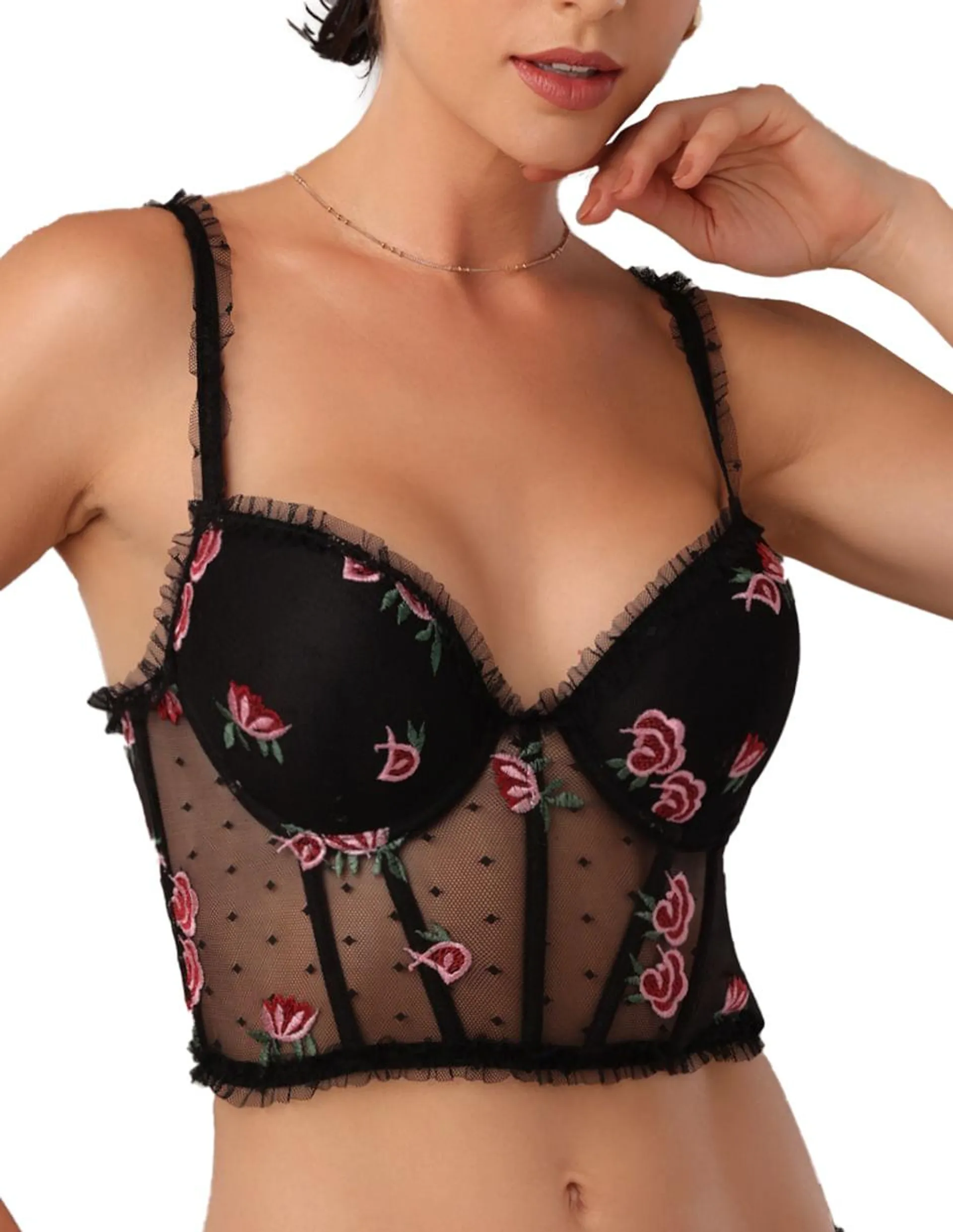 Brassiere Peto Largo Vicky Form Modelo 20243