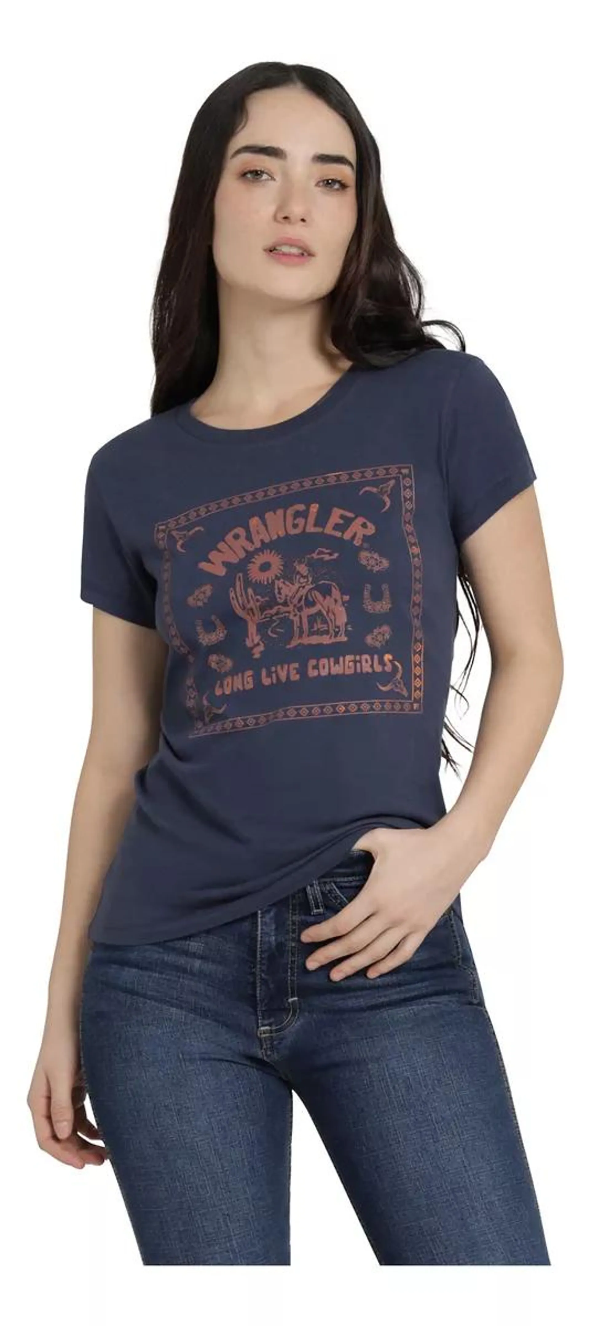 Playera Mujer Wrangler Slim Fit 323