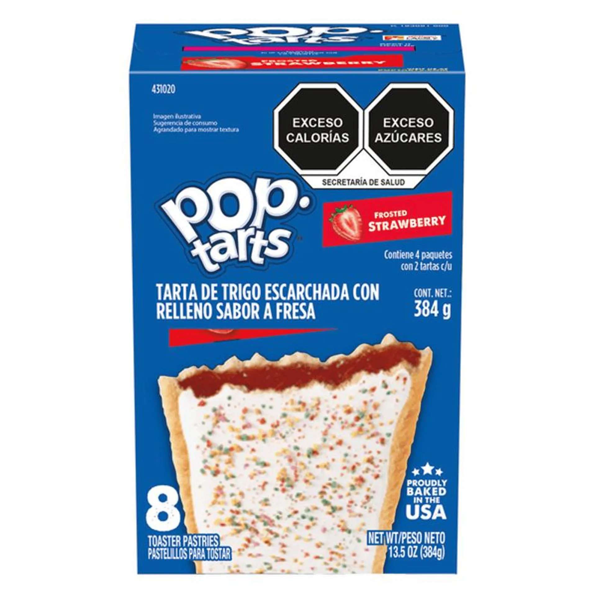 Kelloggs Pop Tarts Strawberry 384 g