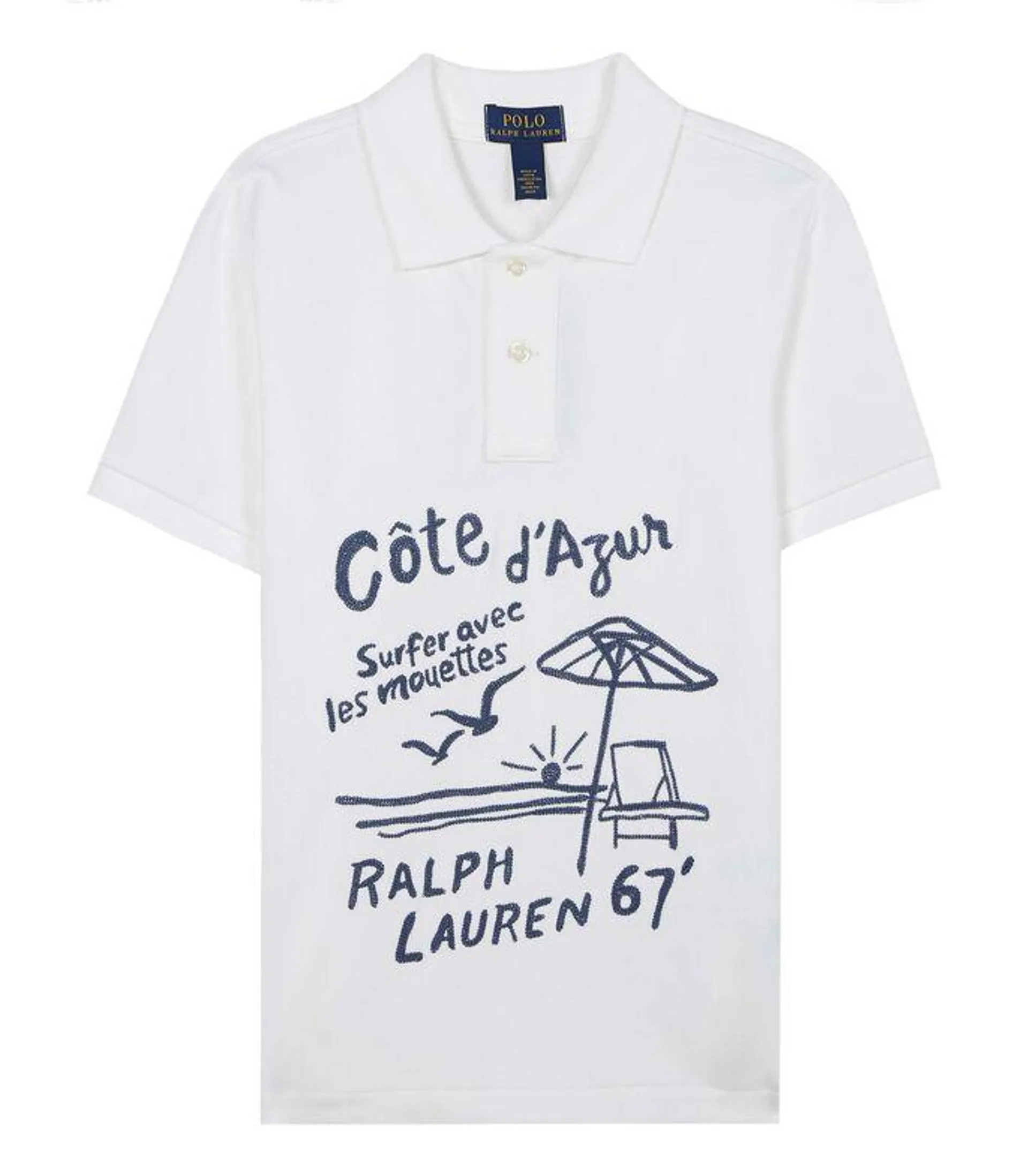 Playera tipo Polo de manga corta Niño