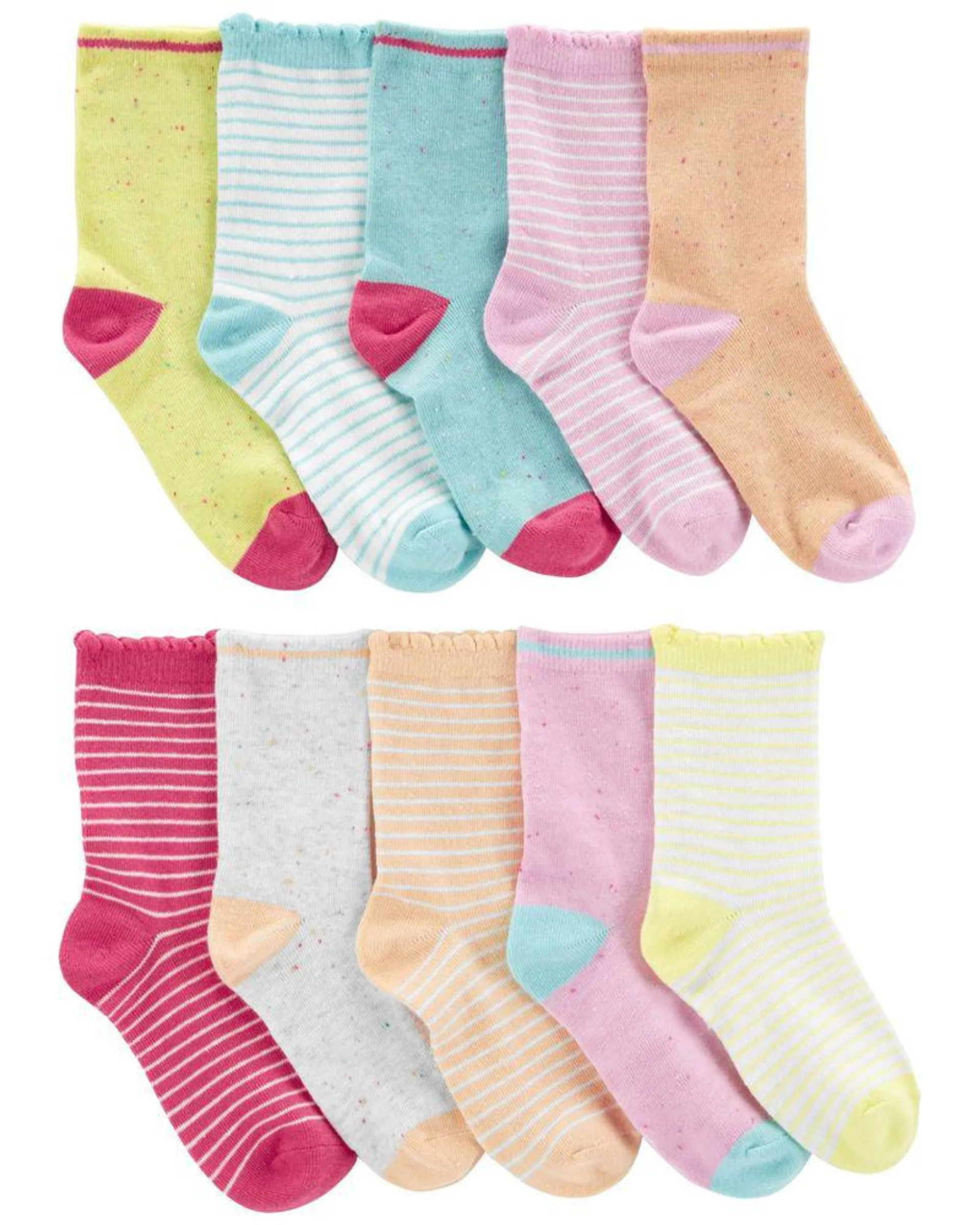 Paquete De 10 Pares De Calcetines Carter's