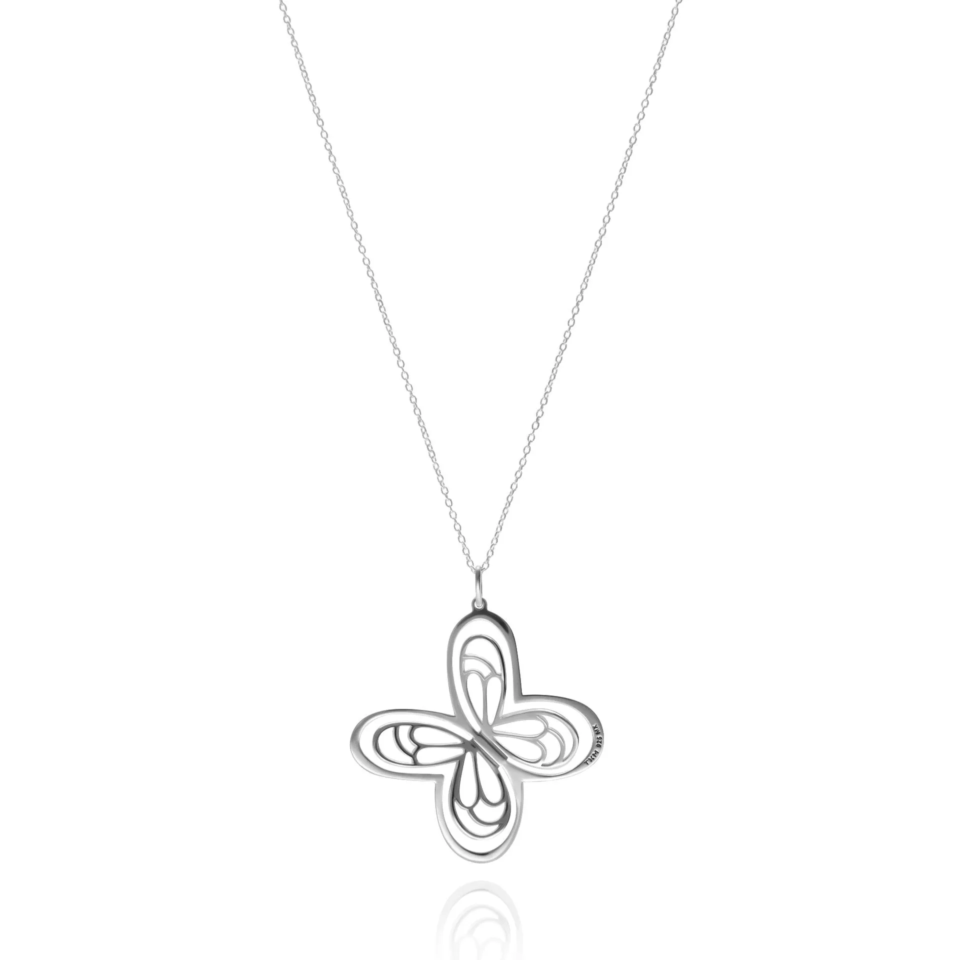 Dije Aurora Mariposa Plata