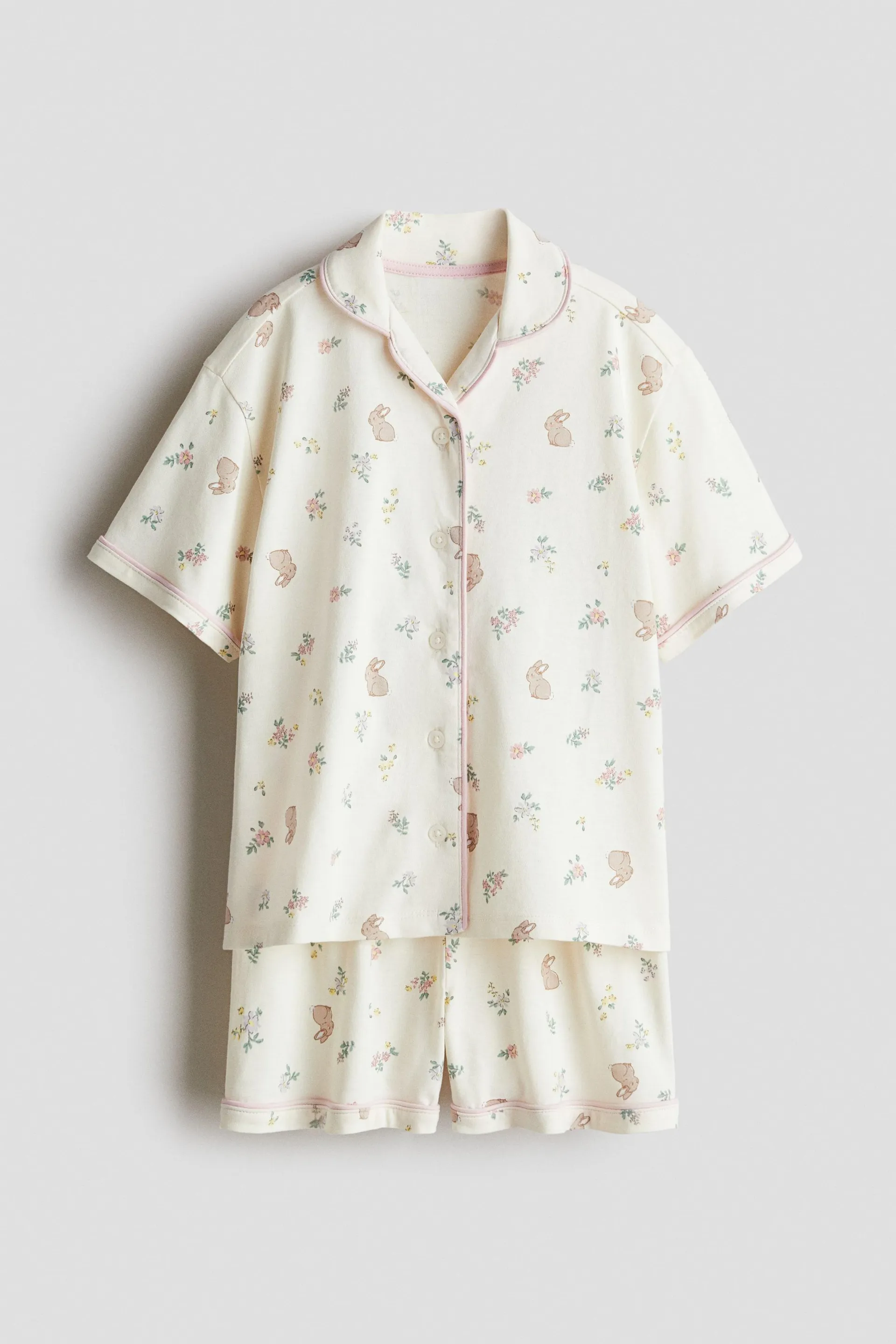 Pijama de punto con diseño