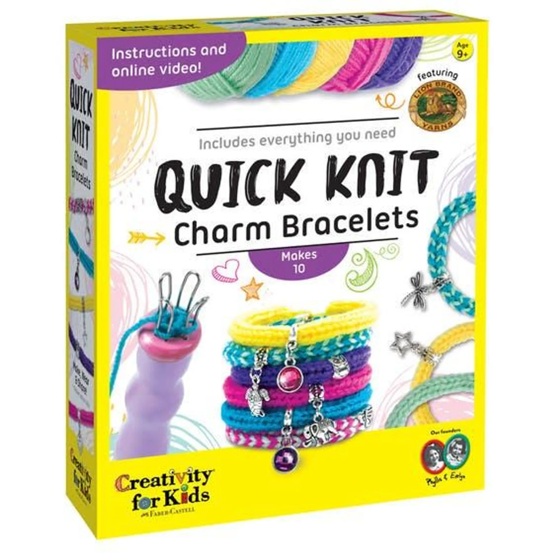 Creativity for kids Pulseras Para Tejer con Dijes CFK-6305000