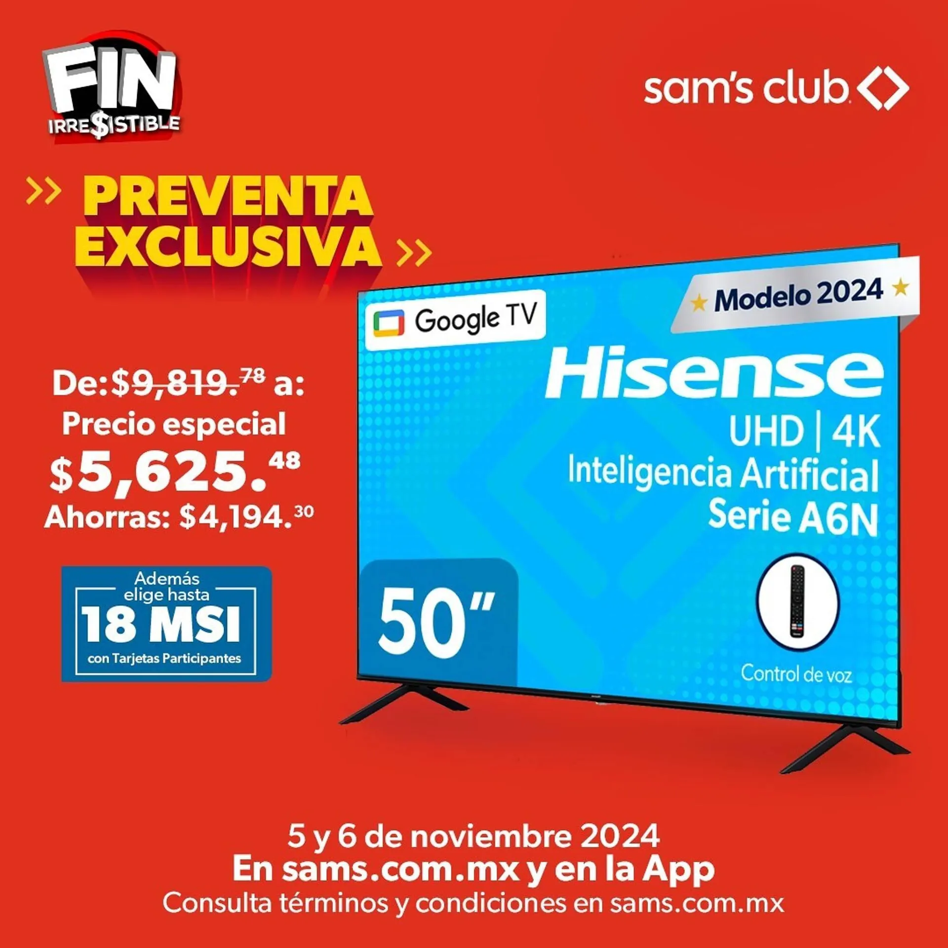 Catálogo de Catálogo Sam's Club 5 de noviembre al 6 de noviembre 2024 - Pagina 3