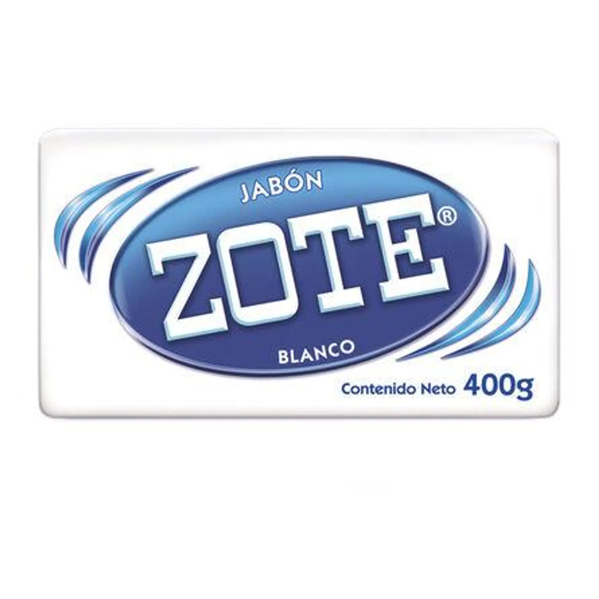 Jabón en Barra Zote Blanco 400 g