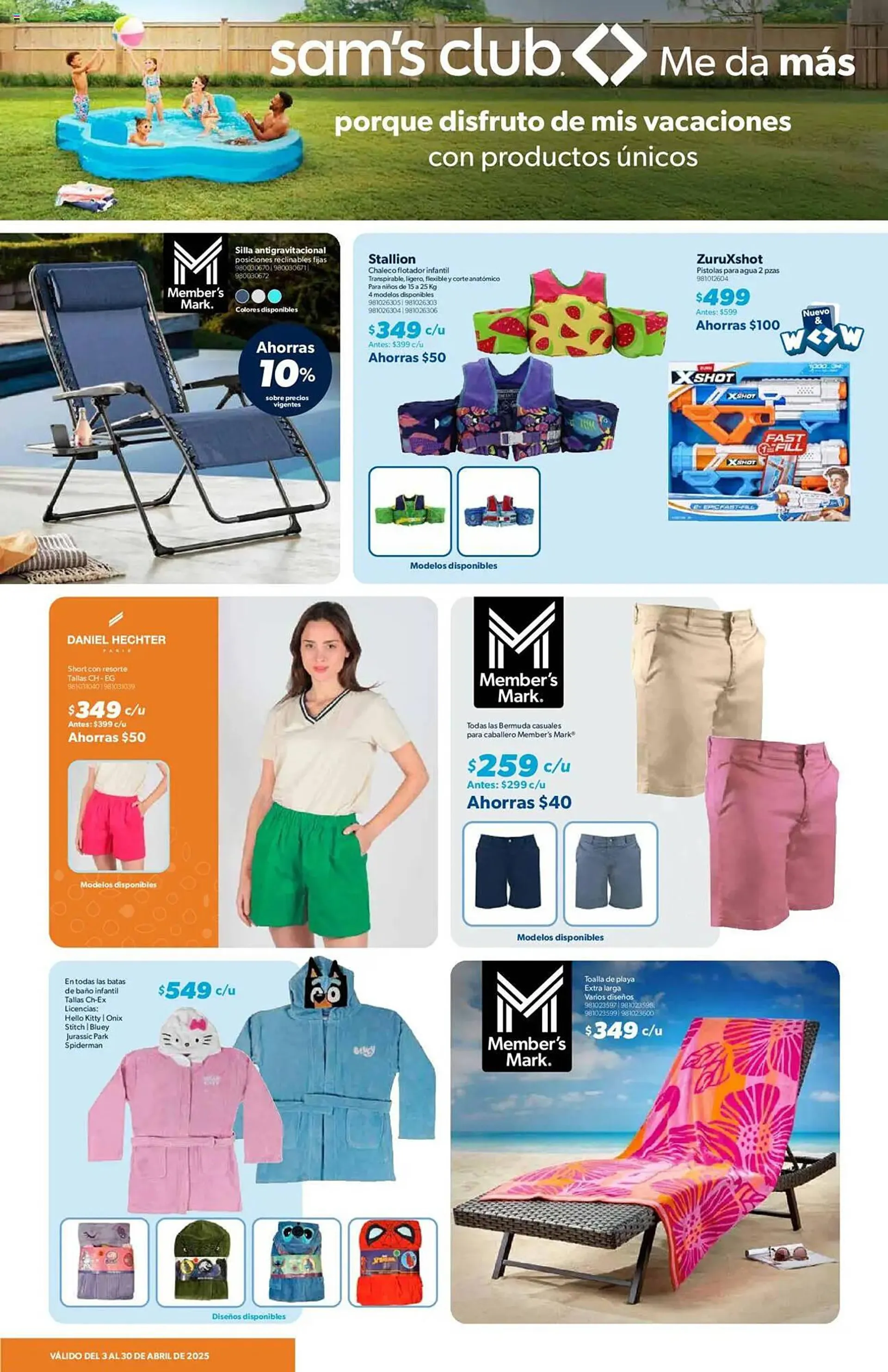 Catálogo de Catálogo Sam's Club 3 de abril al 30 de abril 2025 - Pagina 4