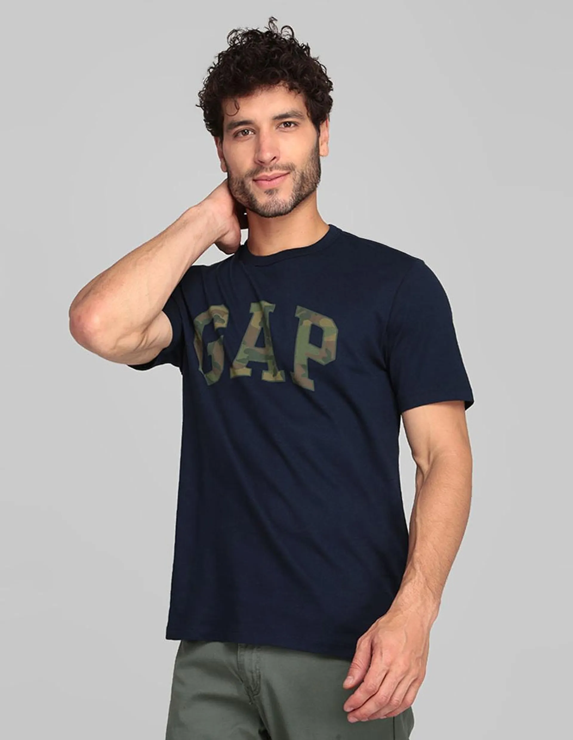 Playera cuello redondo para hombre