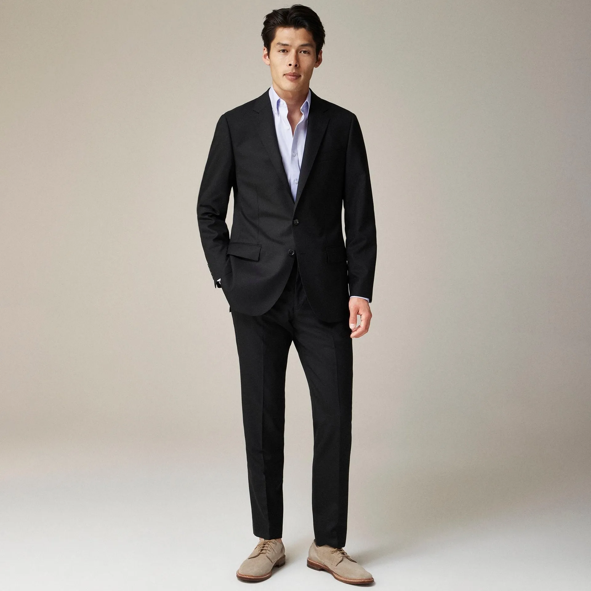 Ludlow Slim-fit suit jacket in Italian wool