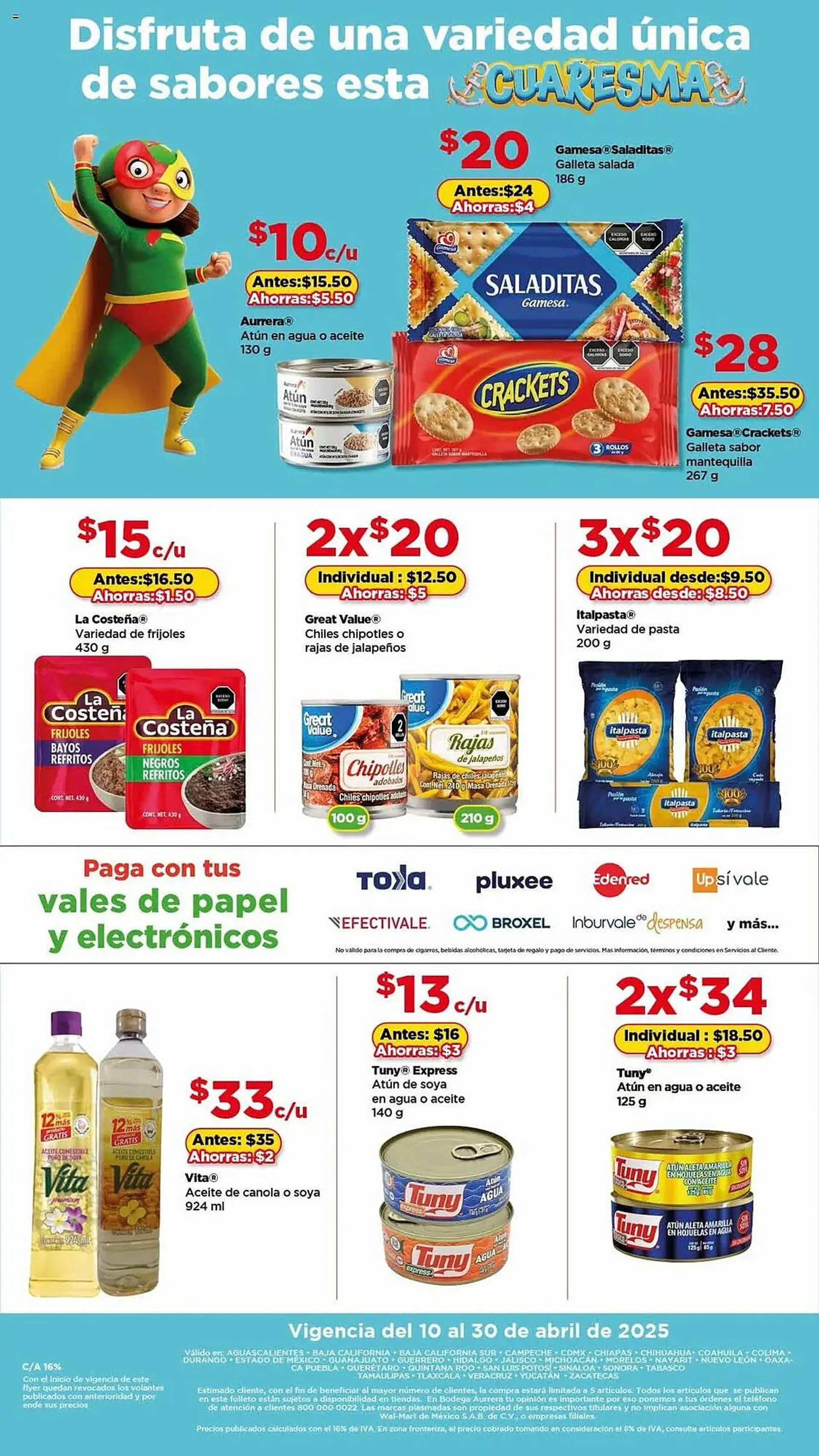 Catálogo de Catálogo Bodega Aurrerá 10 de abril al 30 de abril 2025 - Pagina 2