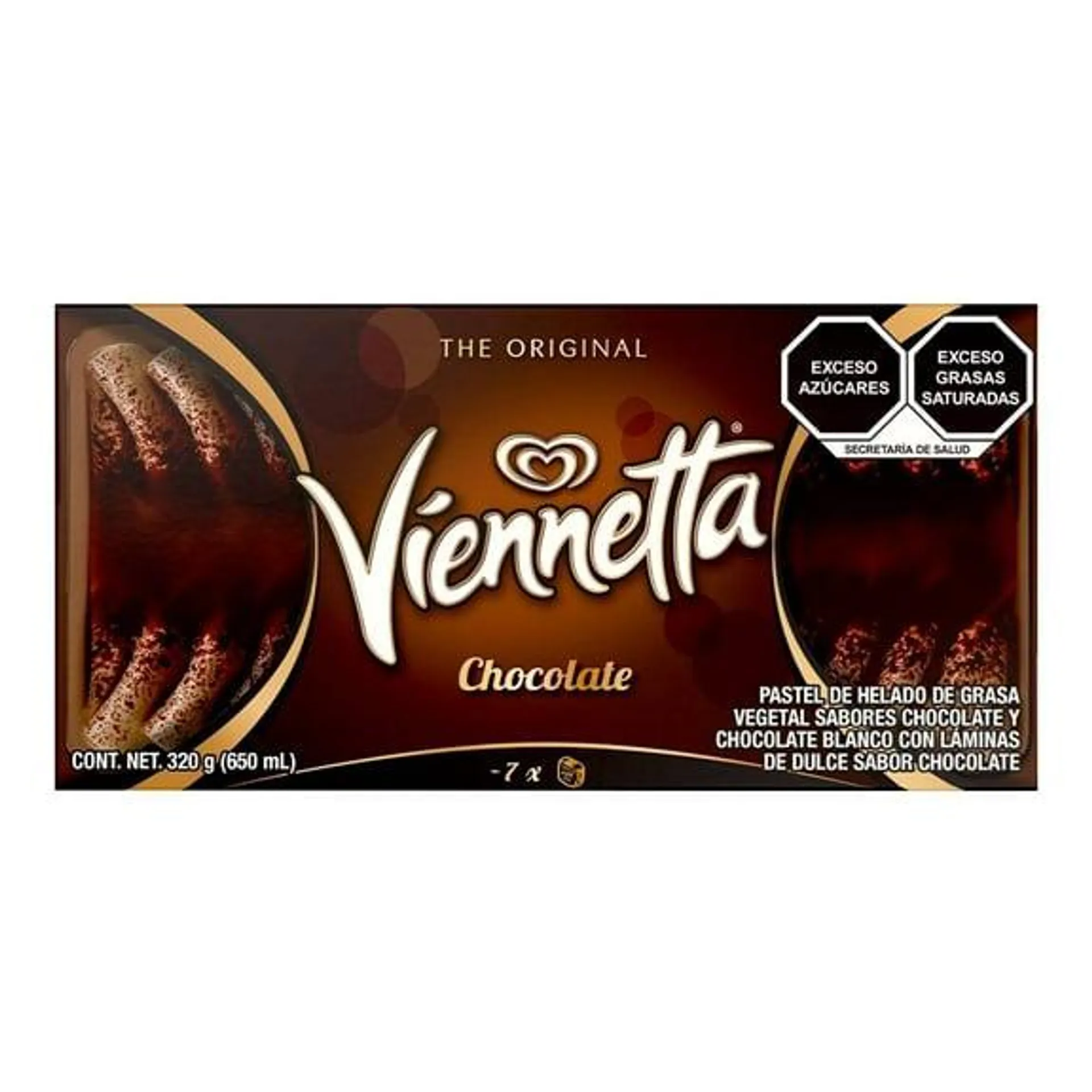 Pastel de helado Holanda Viennetta chocolate 650 ml